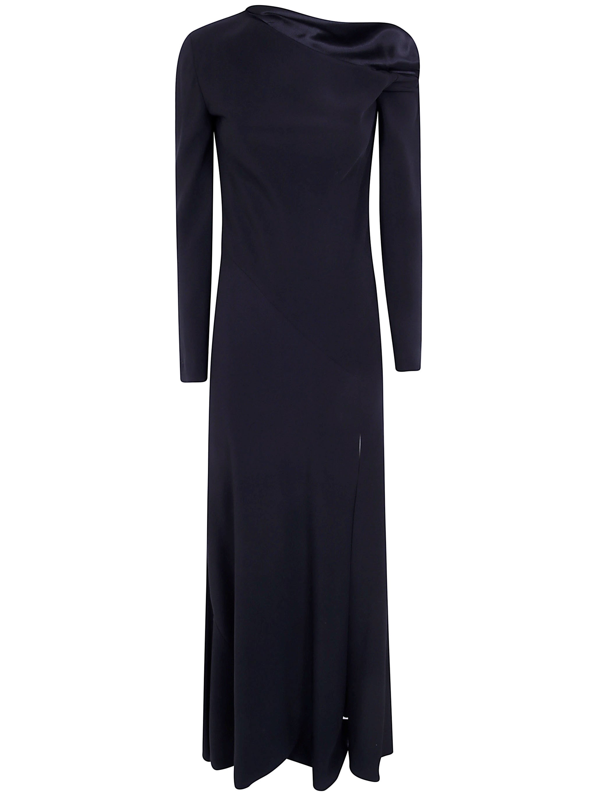 ALBERTA FERRETTI Dress Long Sleeves "Enver Satin"