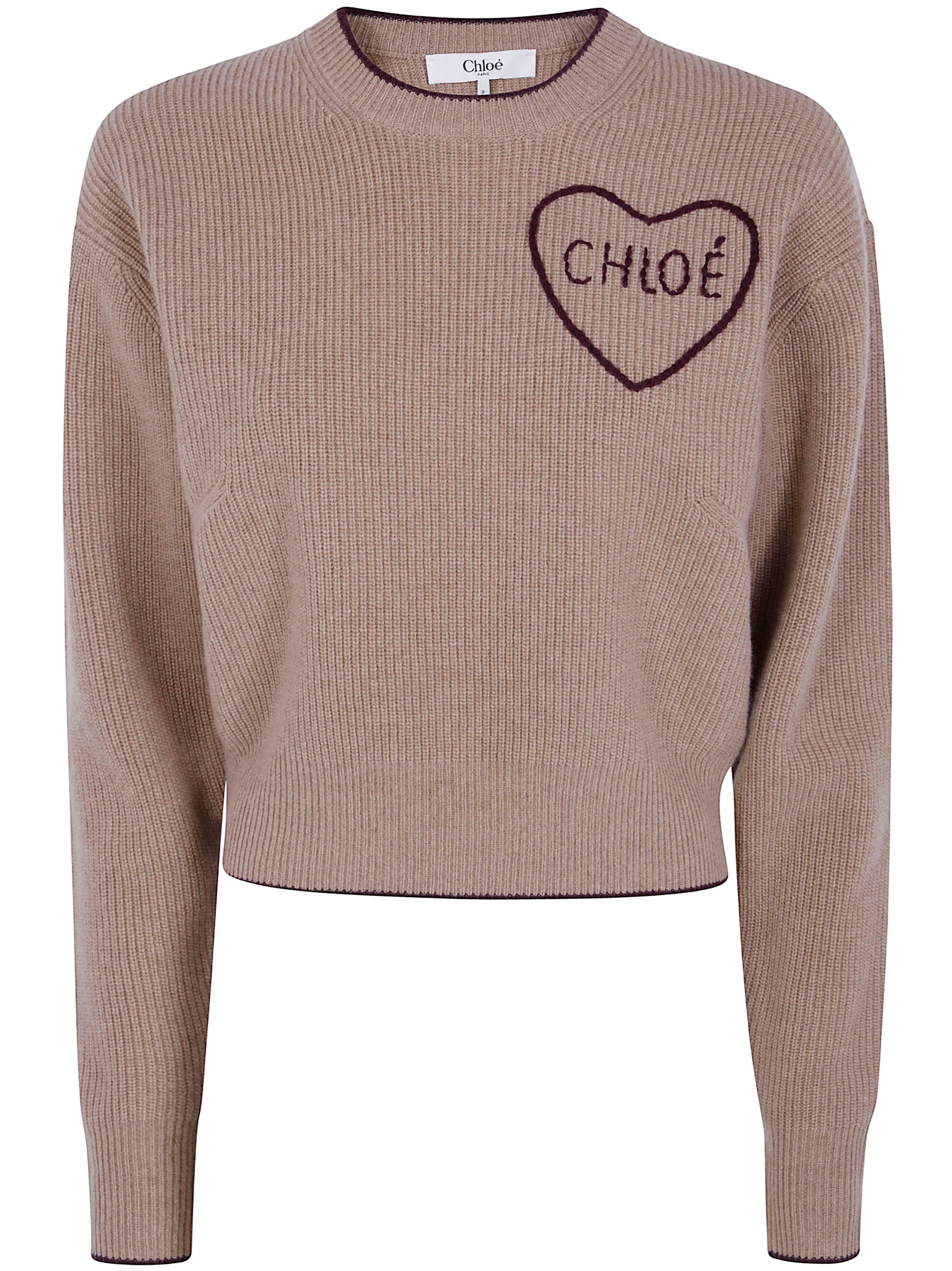 Chloe CHLOE Sweater Round Neck "Chloe"　CHLOE セーター ラウンドネック "クロエ"