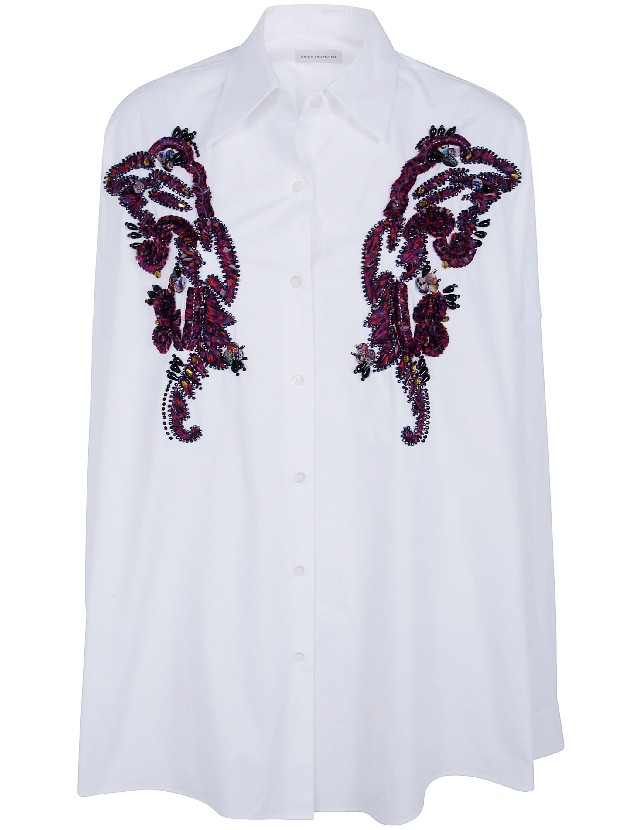 Dries Van Noten Shirt Embroidered "Casia"