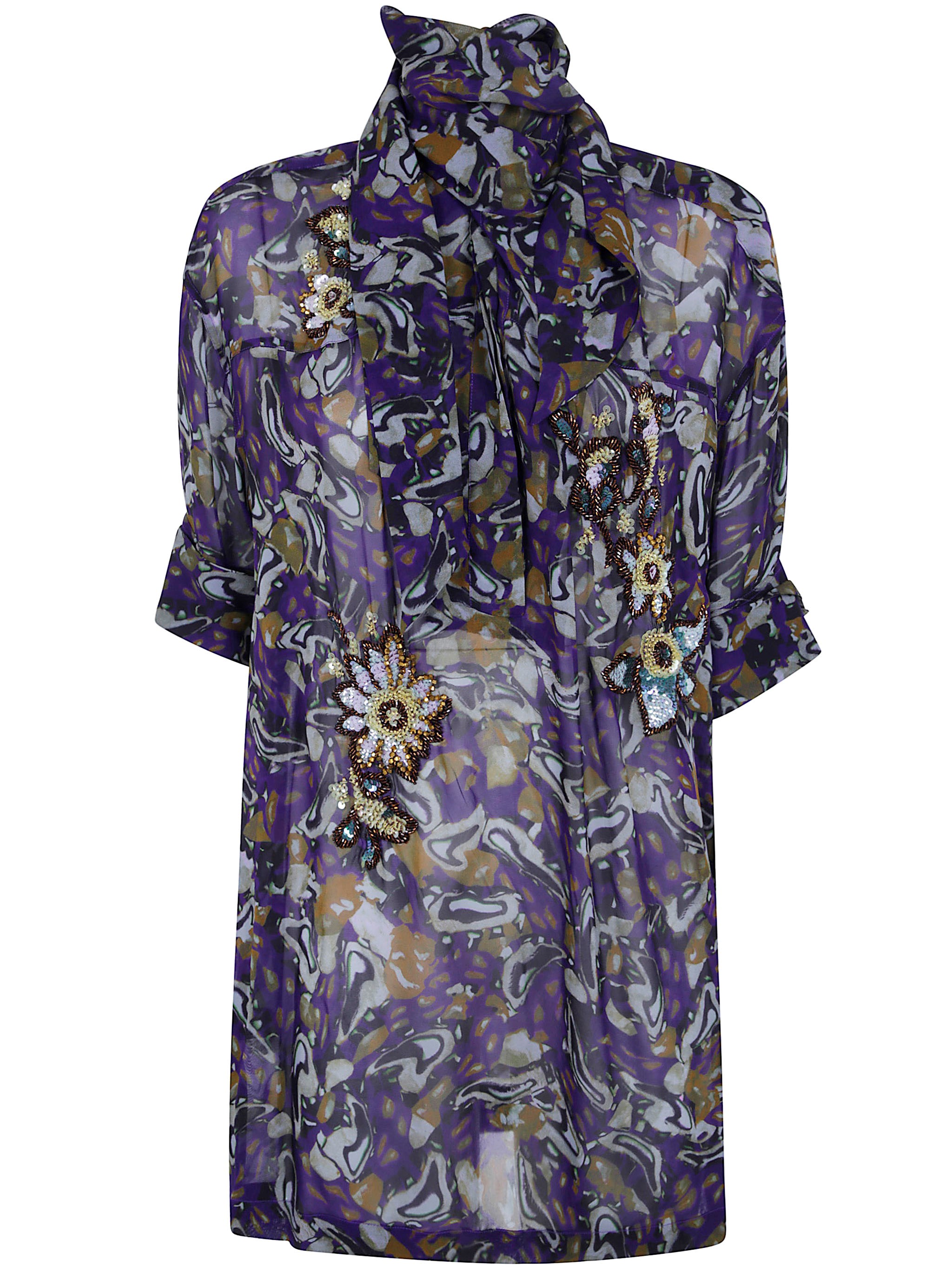 Dries Van Noten Shirt Multicolor "Calma"