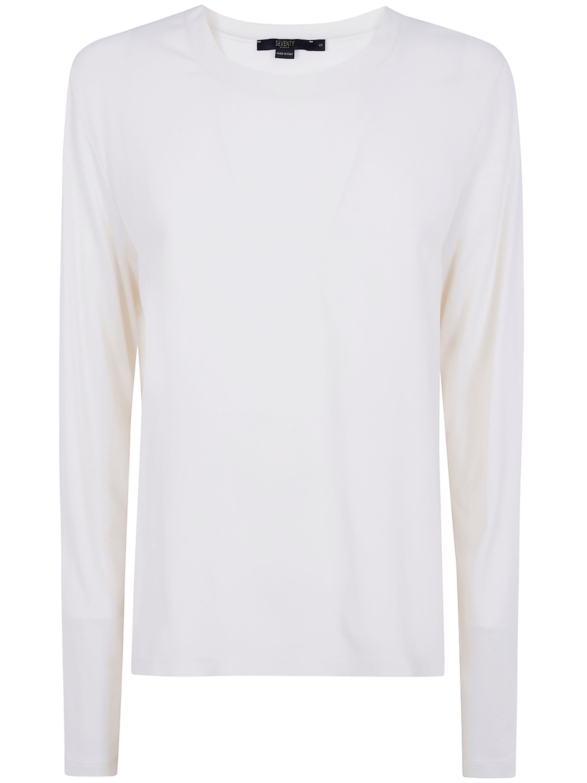 Round Neck "Jersey Crepe" Sweater