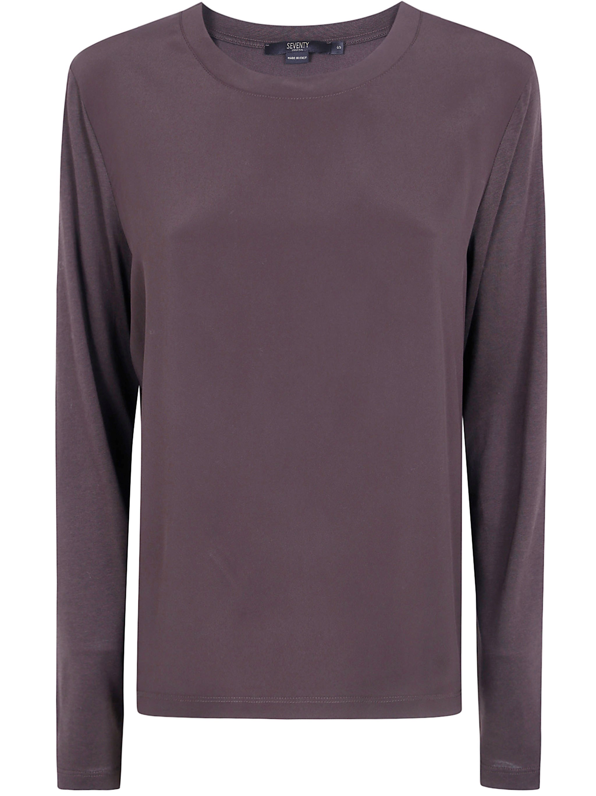 Round Neck "Jersey Crepe" Sweater