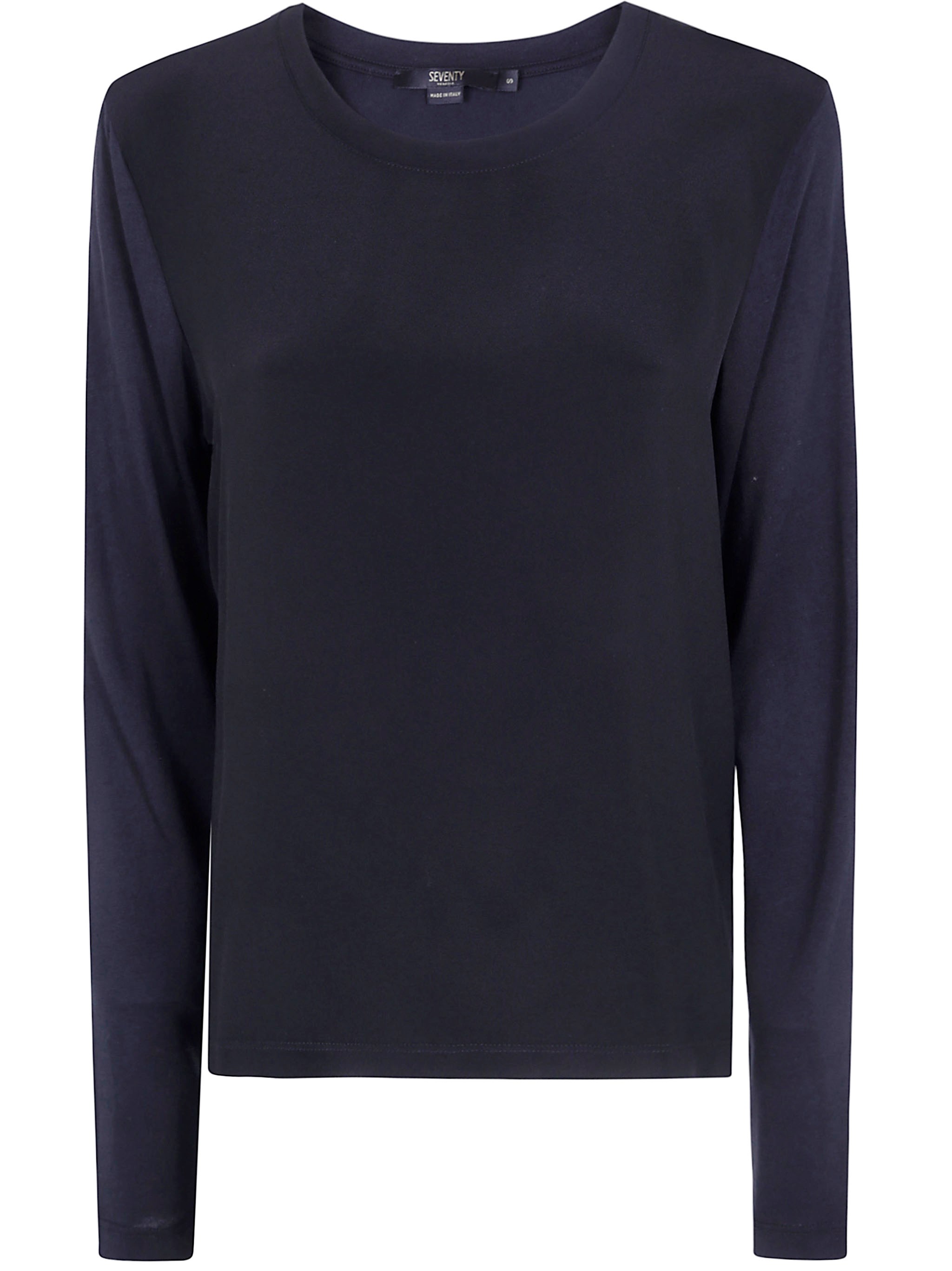 Round Neck "Jersey Crepe" Sweater