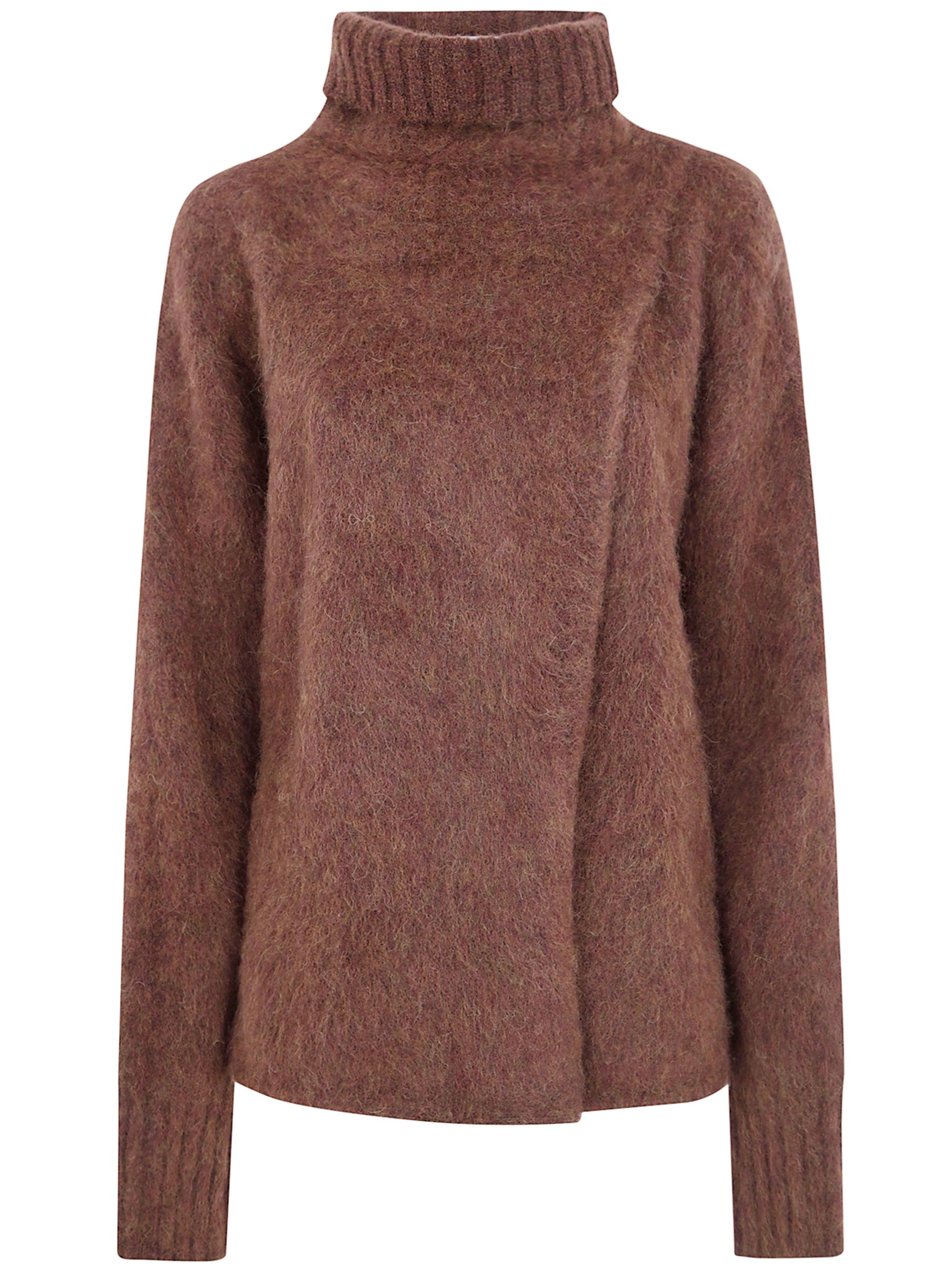 Uma Wang Top High Neck “Uw240 Mustard”