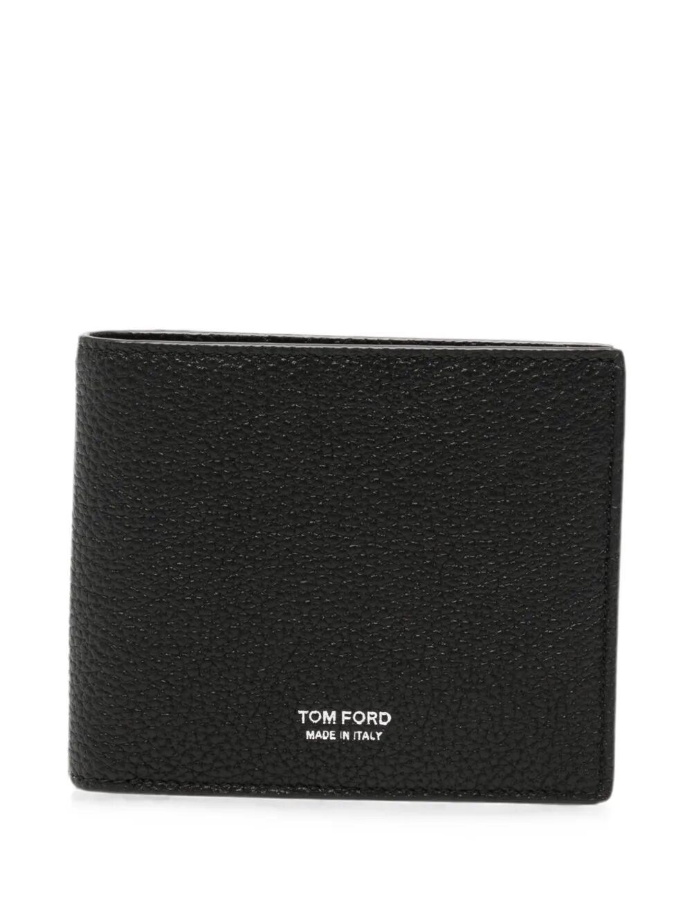 TOM FORD Wallet Soft Grain Leather "T Line Classic Bifold"