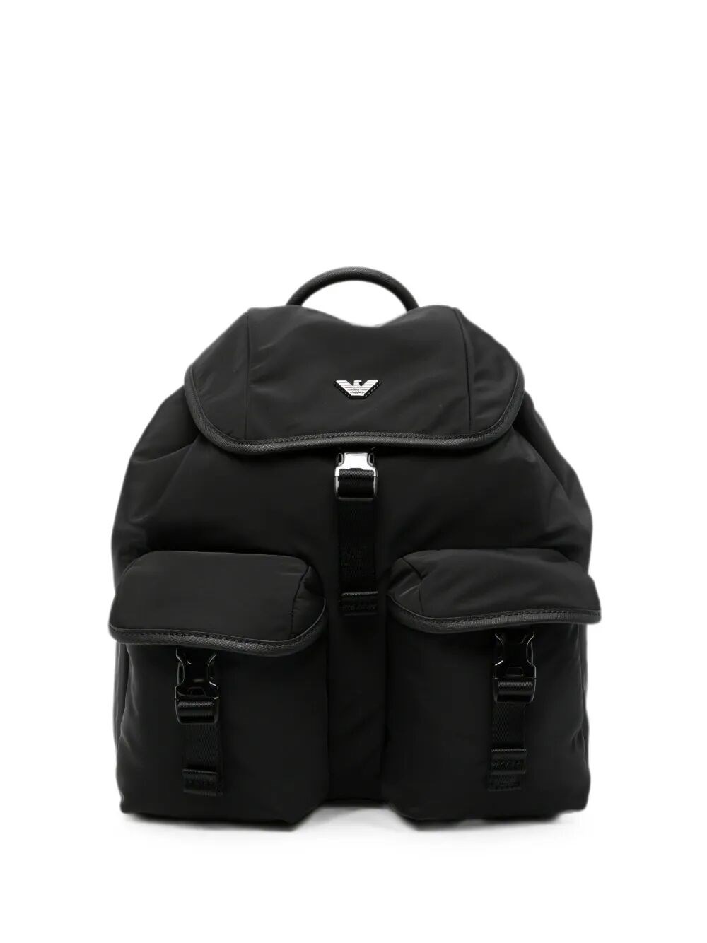 EMPORIO ARMANI Backpack Double Pocket “Black Beauty”