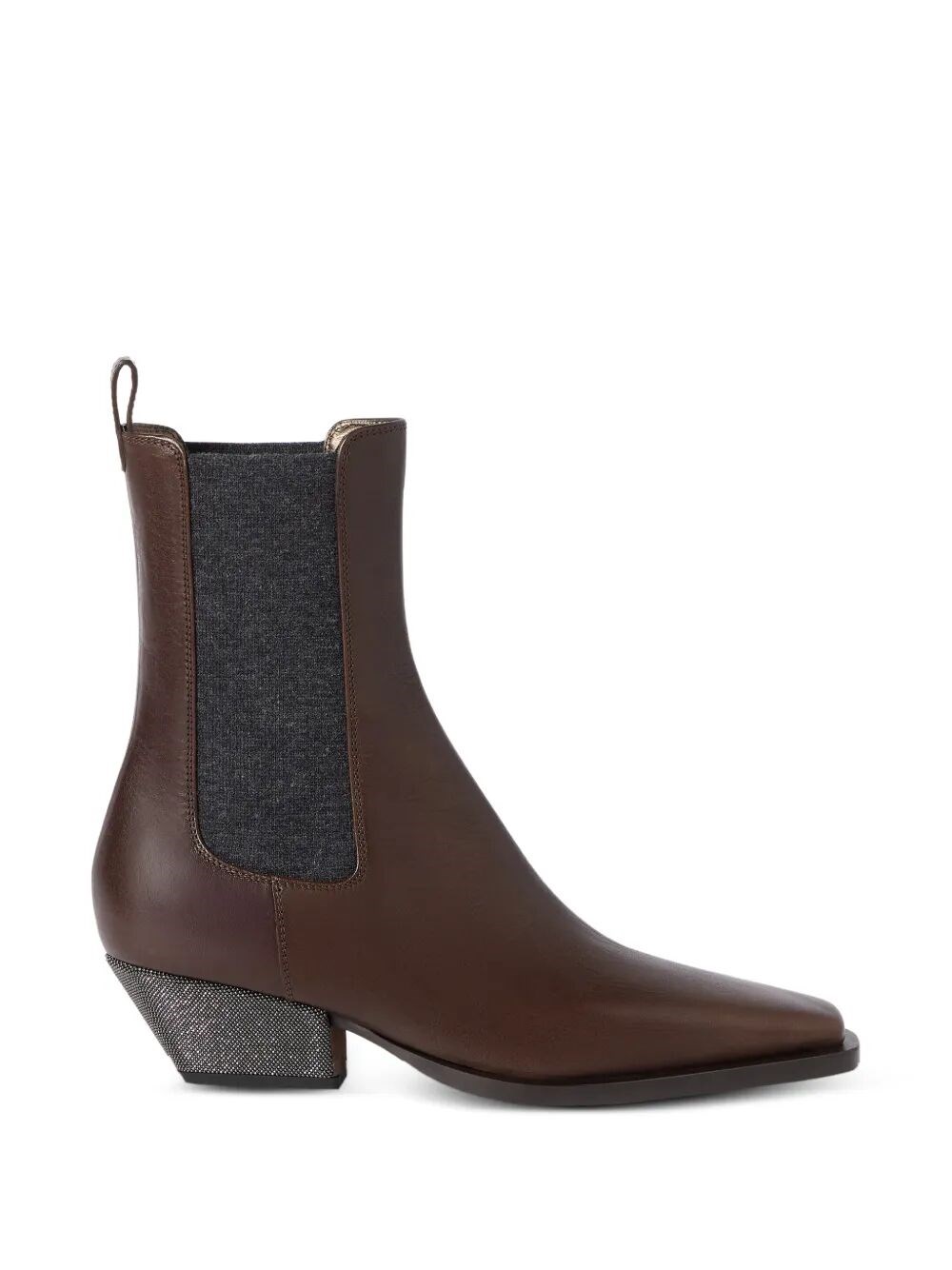 BRUNELLO CUCINELLI Boots With Heels "Mzslc3050 C9122 Cocoa"