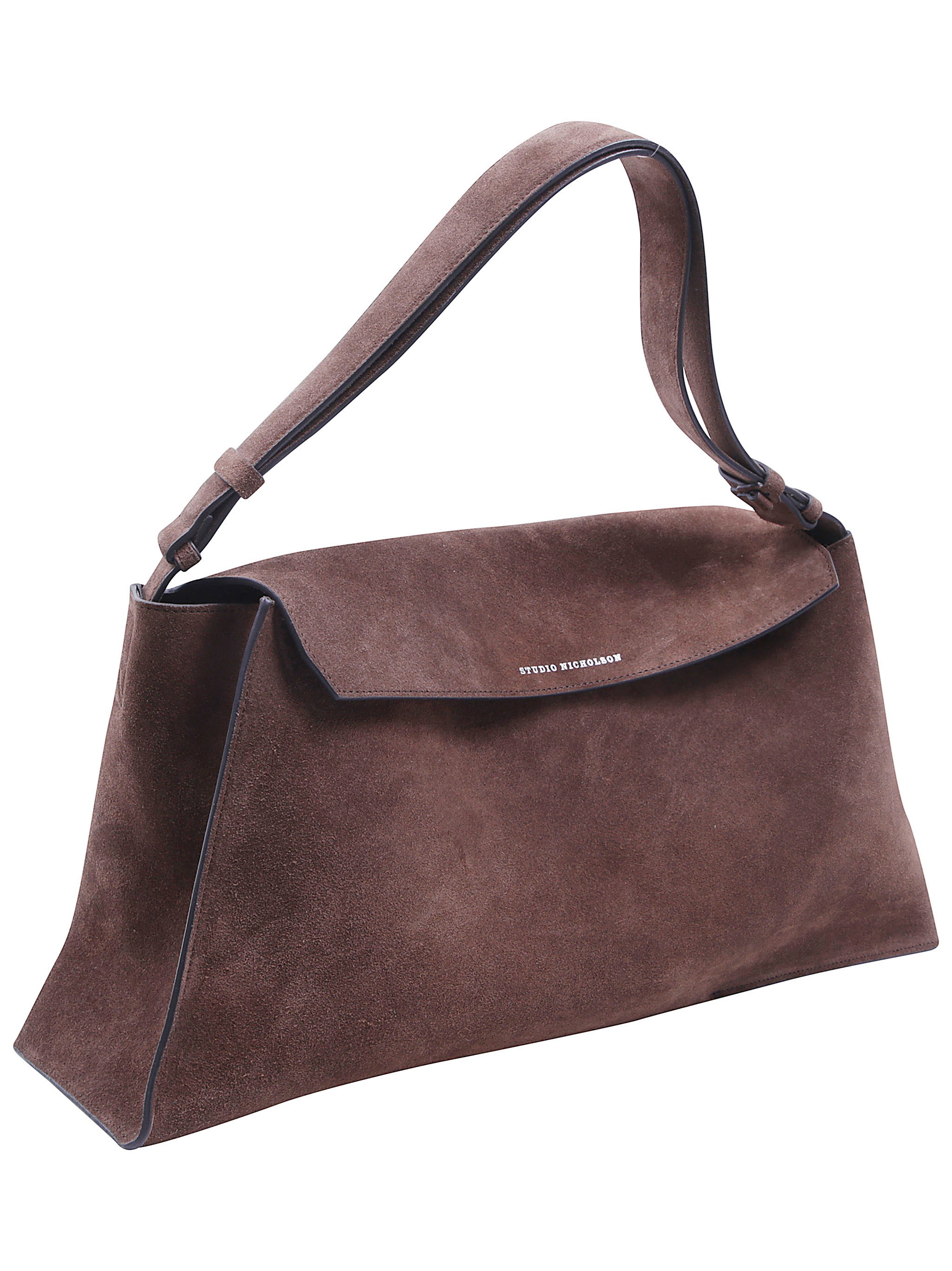 Leather "The Folded" Shoulder Bag