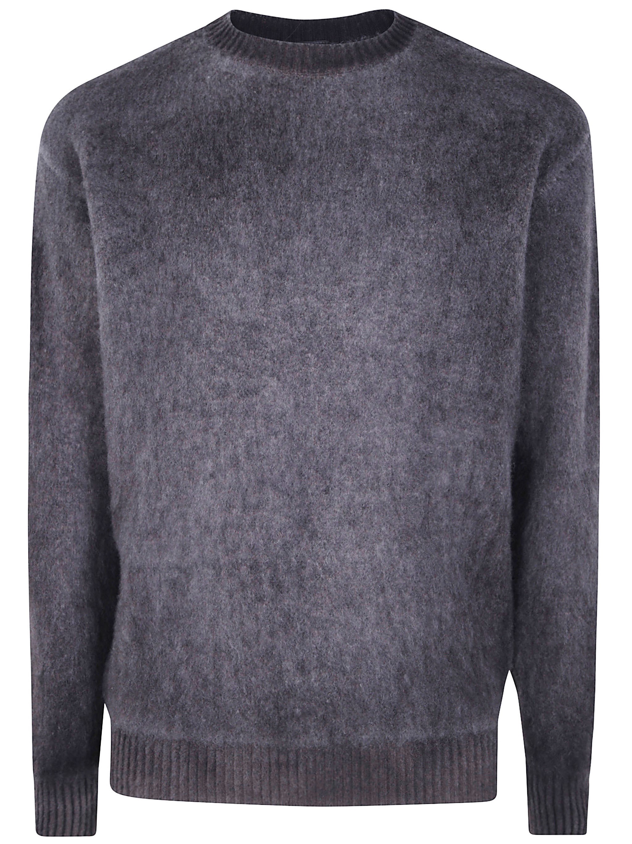 Tonal Degradé "Round Neck Pullover" Sweater