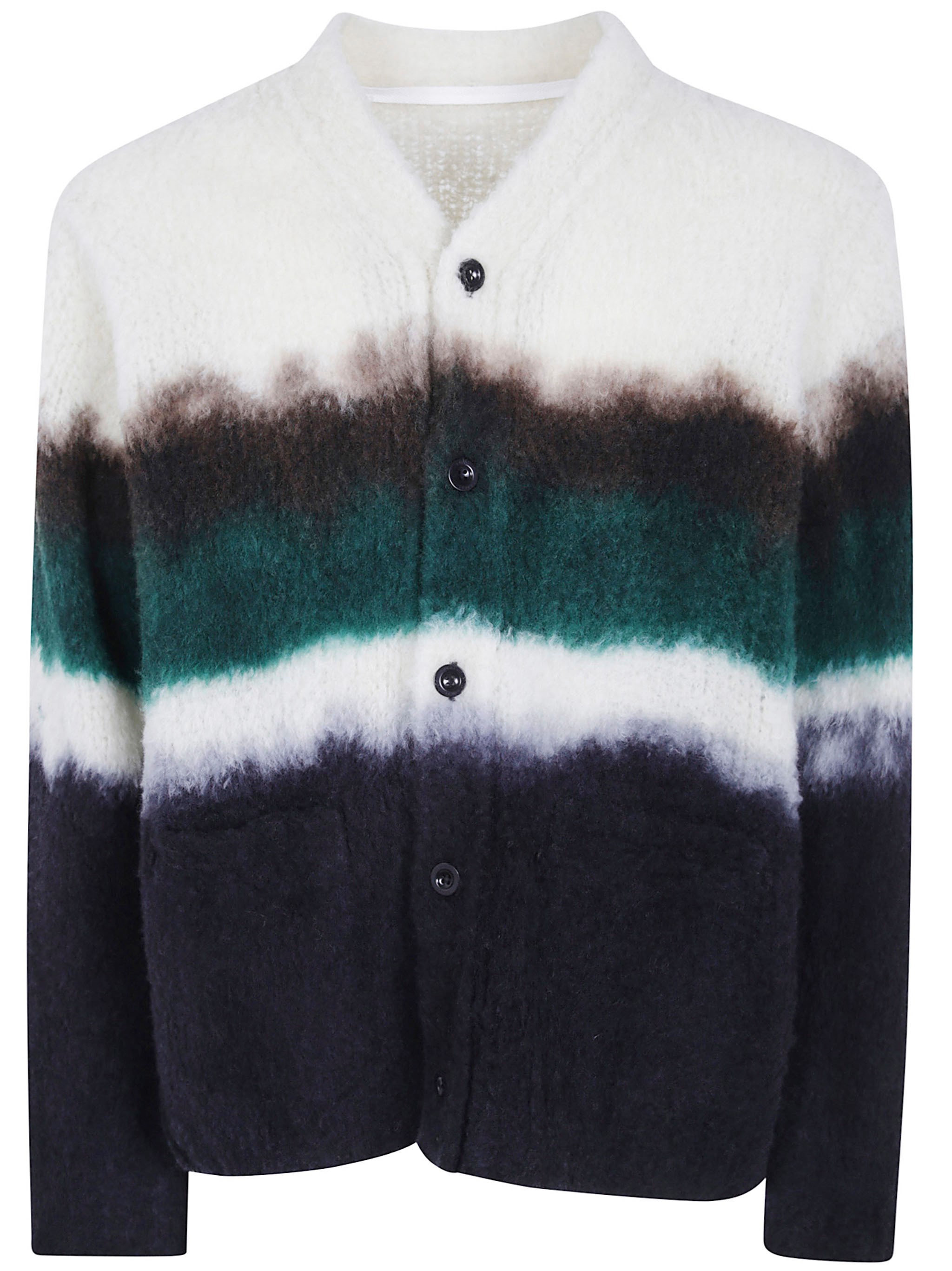 Sacai Sweater Dyed Knit Cardigan "Chusen"