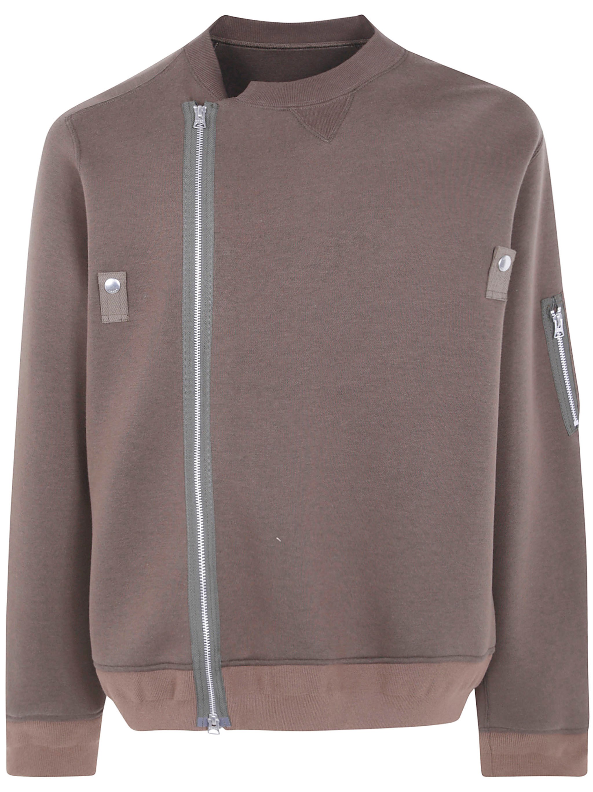 sacai SACAI Sweatshirt Zippered "Sponge Sweat Blouson"