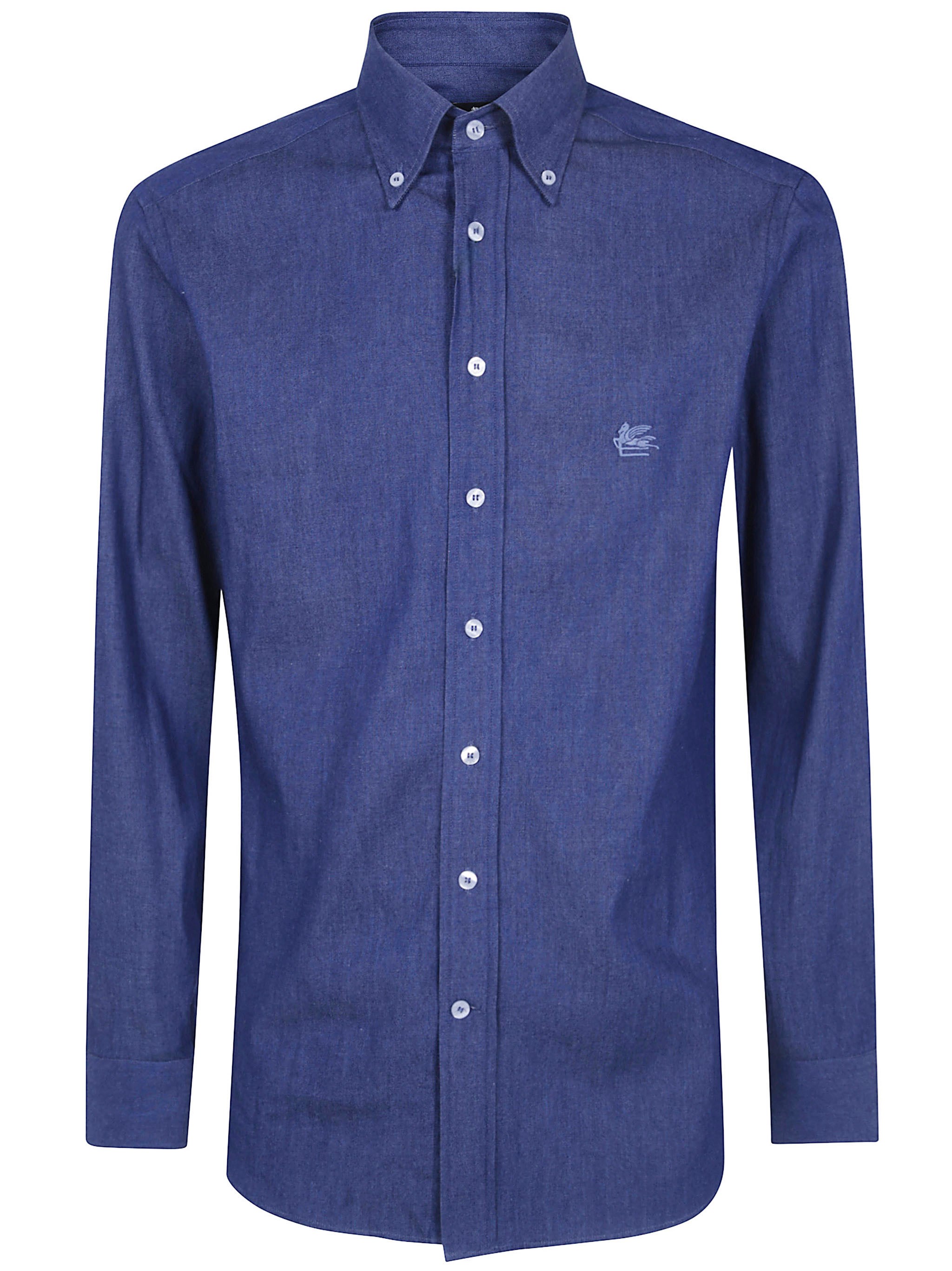 Etro Shirt Classic Blue