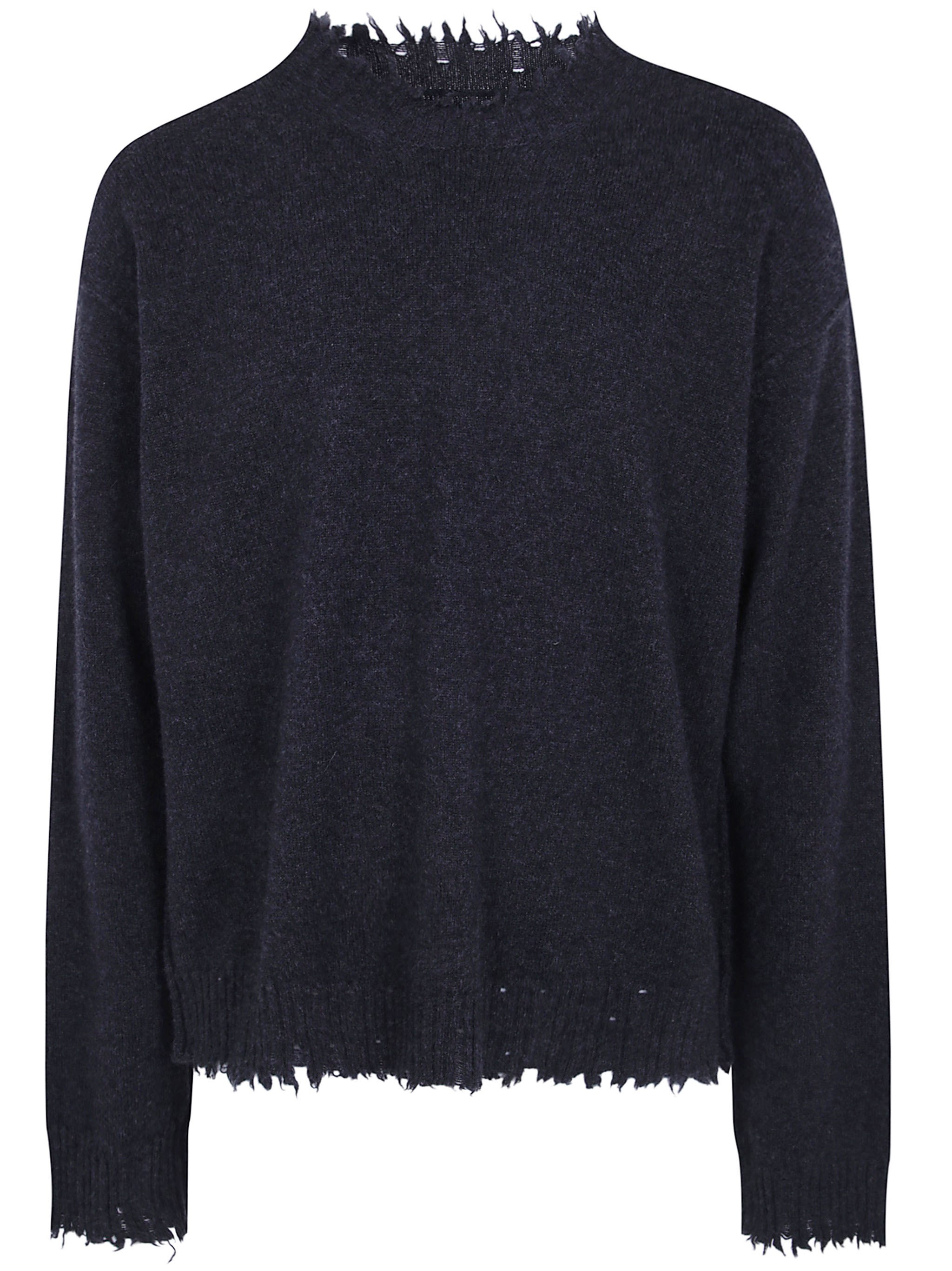 Plain Ws Round Neck Top Sweater