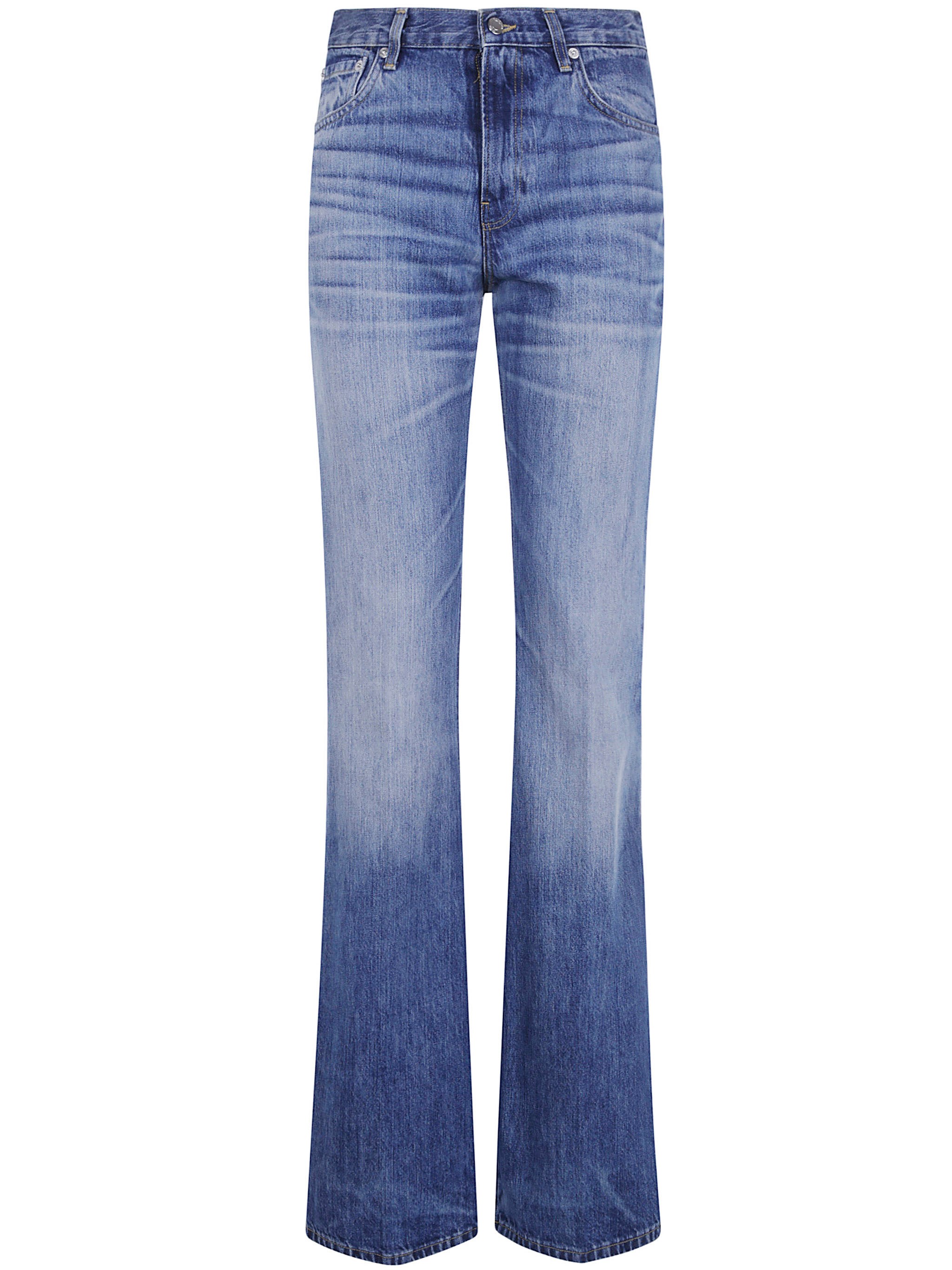 HAIKURE Jeans Straight "Flora Blue Ryder"