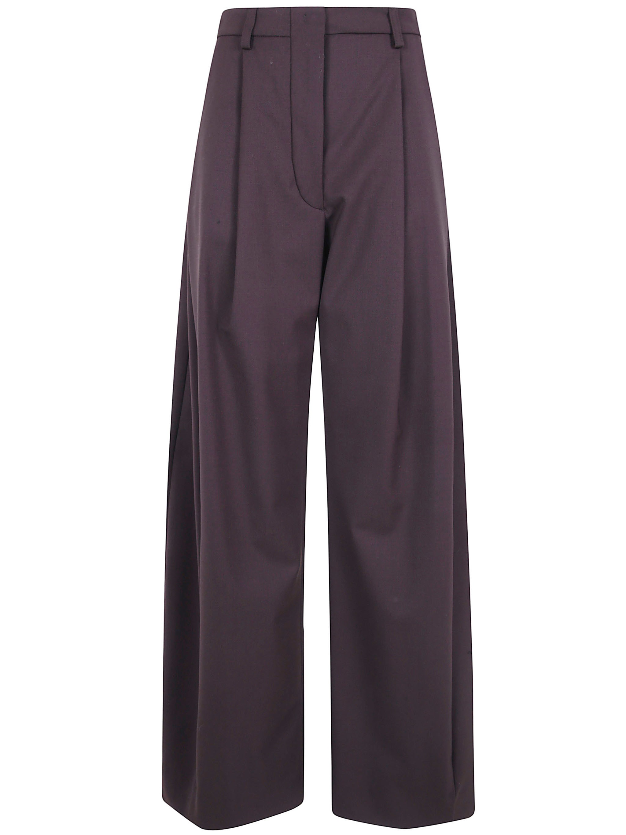 The Latest Pants Wide Leg "e-billie" In Brown