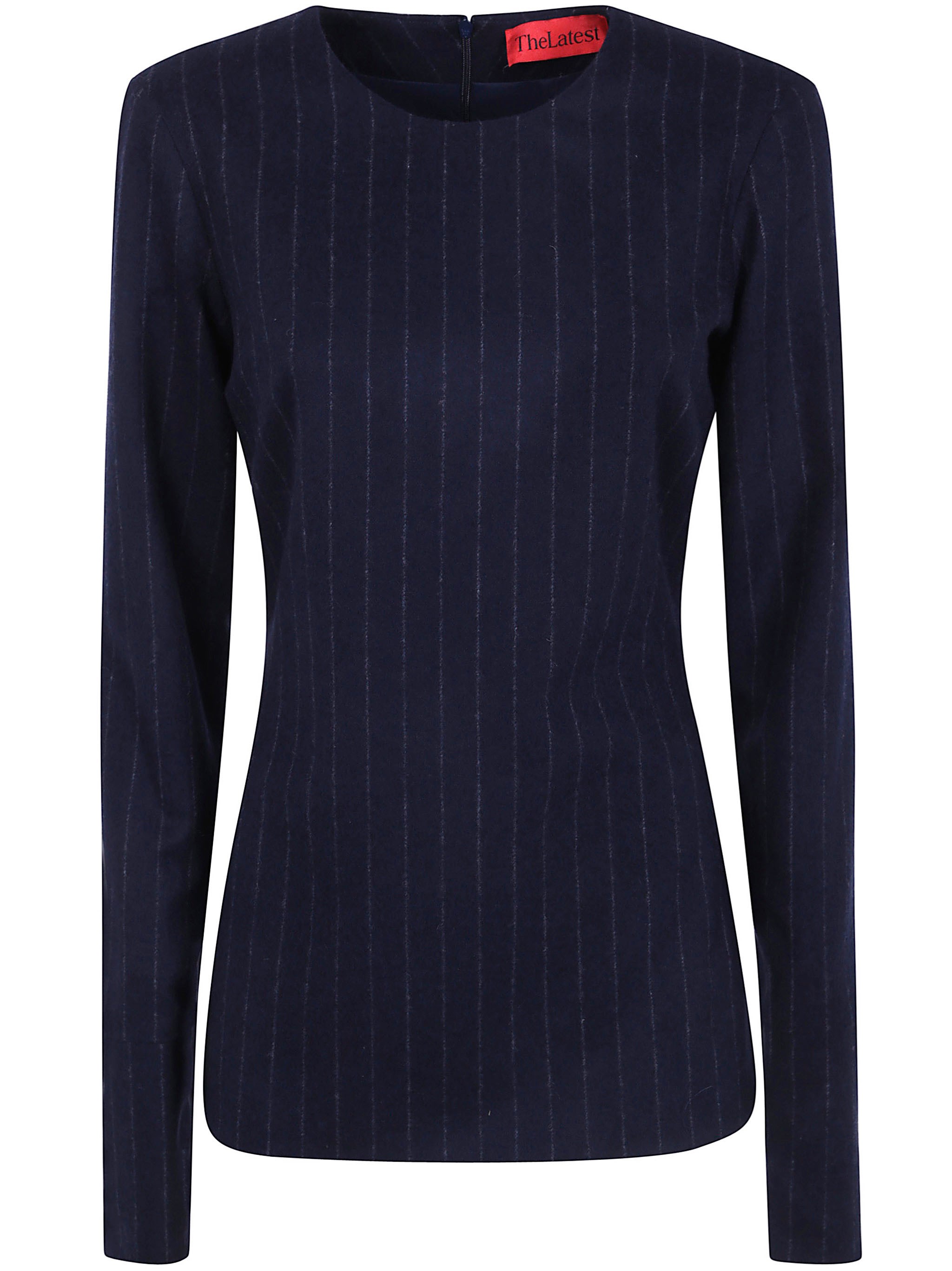 Ribbed Round Neck "Elisa" Sweater