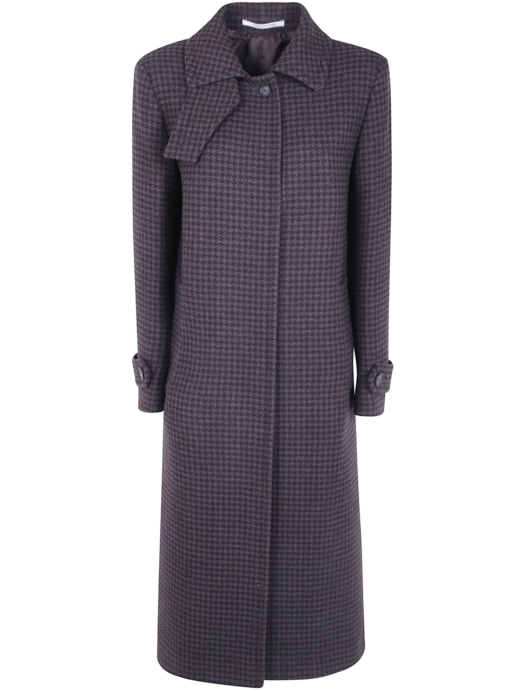 Tagliatore Coat Wool "bethany" In Brown