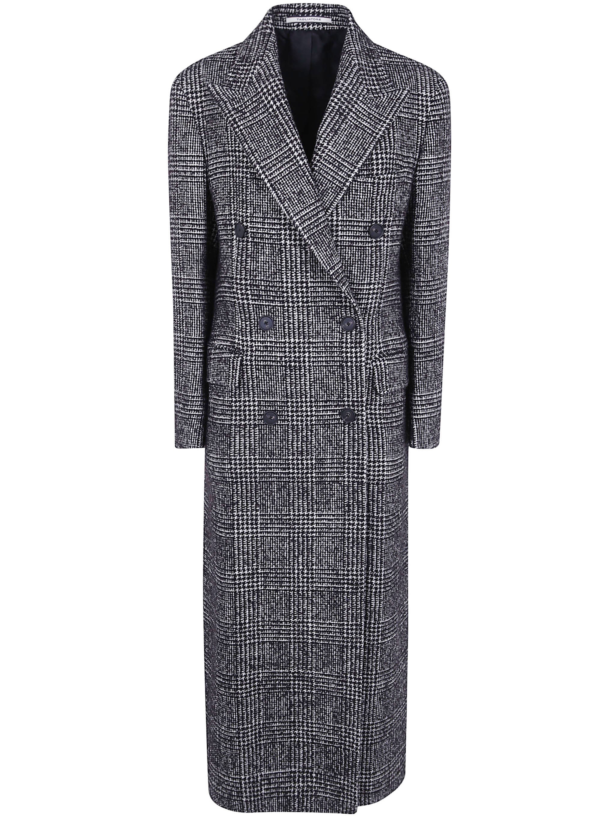Tagliatore Coat Long Black "c Caitlyn"