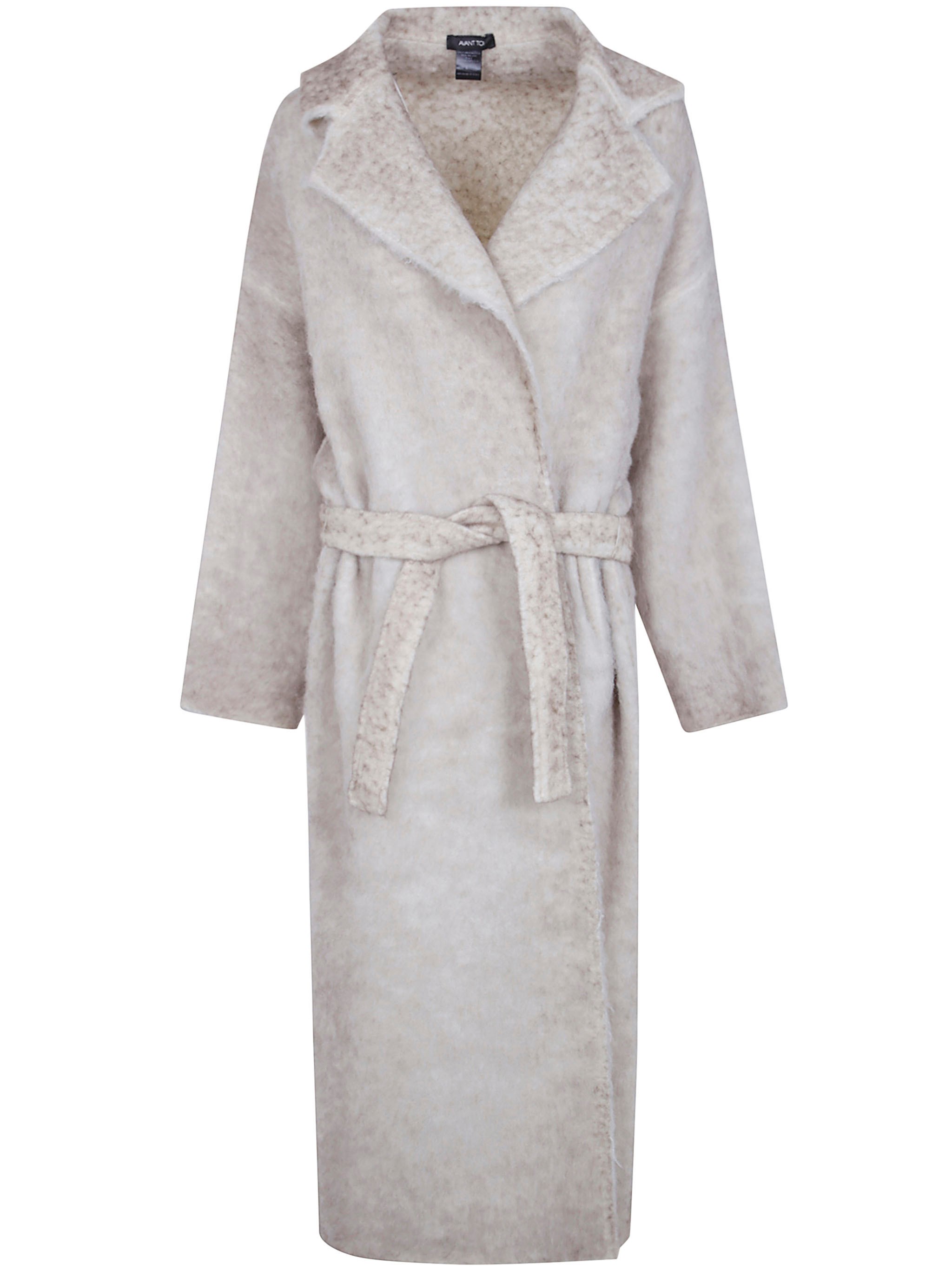 Hand Painted Alpaca "Over Coat Coat
