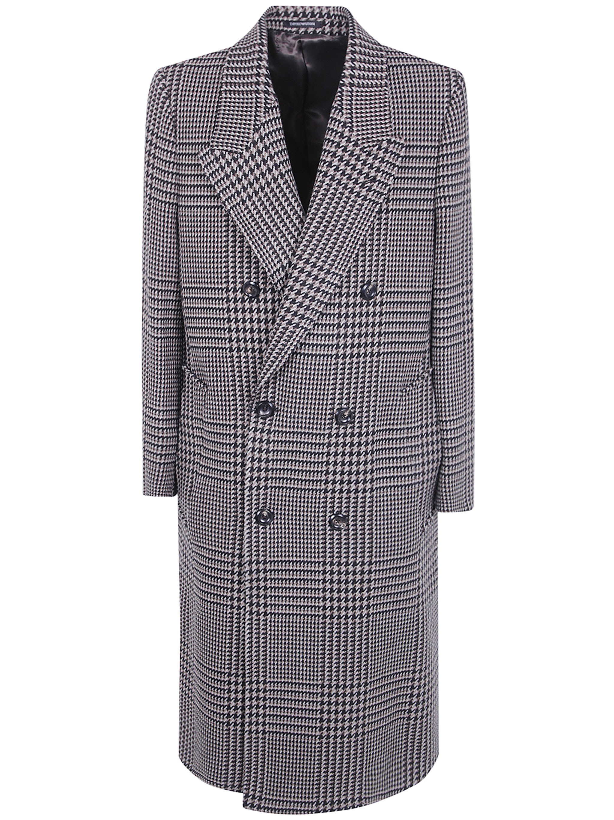 EMPORIO ARMANI Coat Double Breasted Long Coat