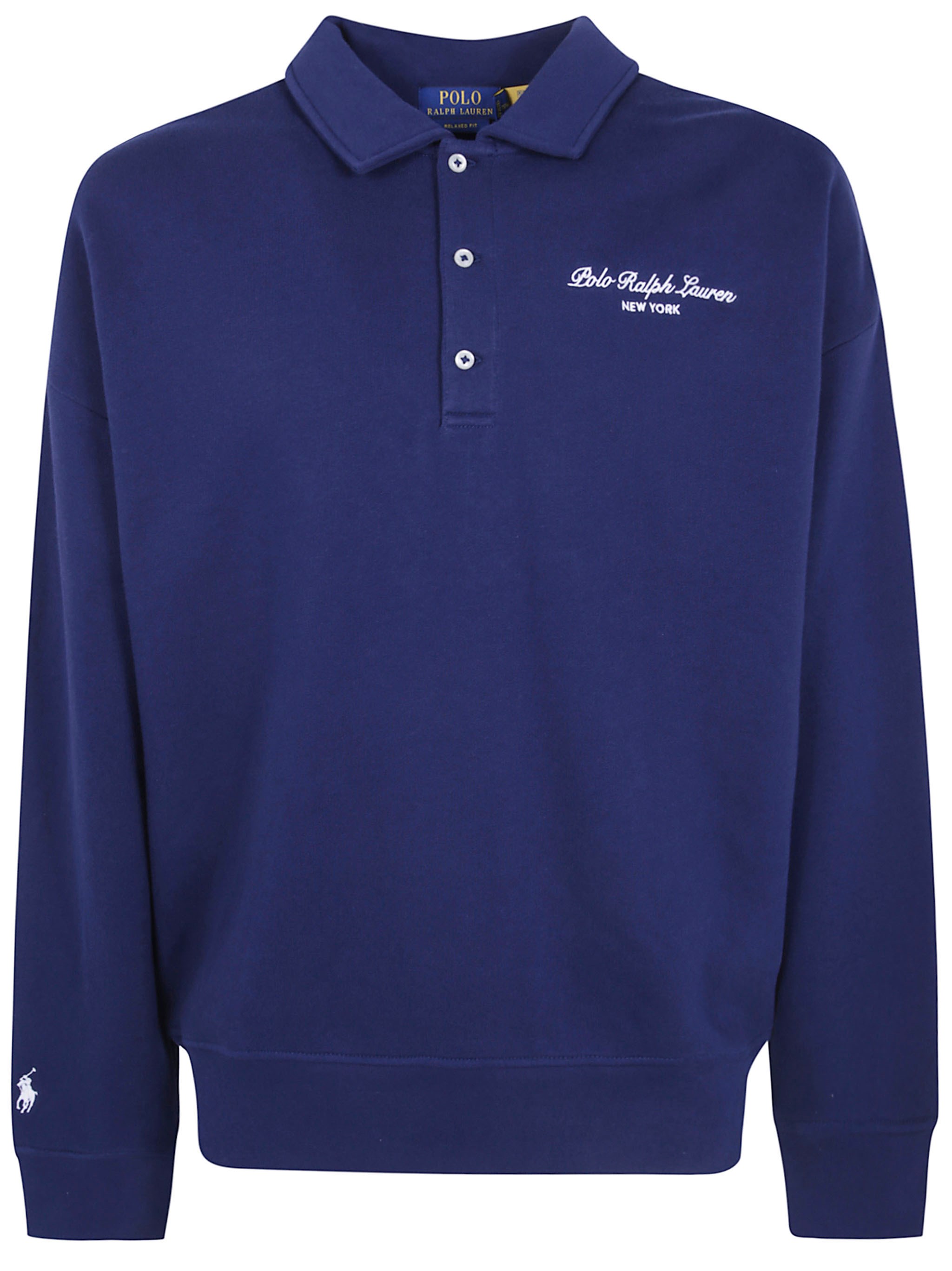 POLO RALPH LAUREN Sweater Knit Pullover "Newport Navy"