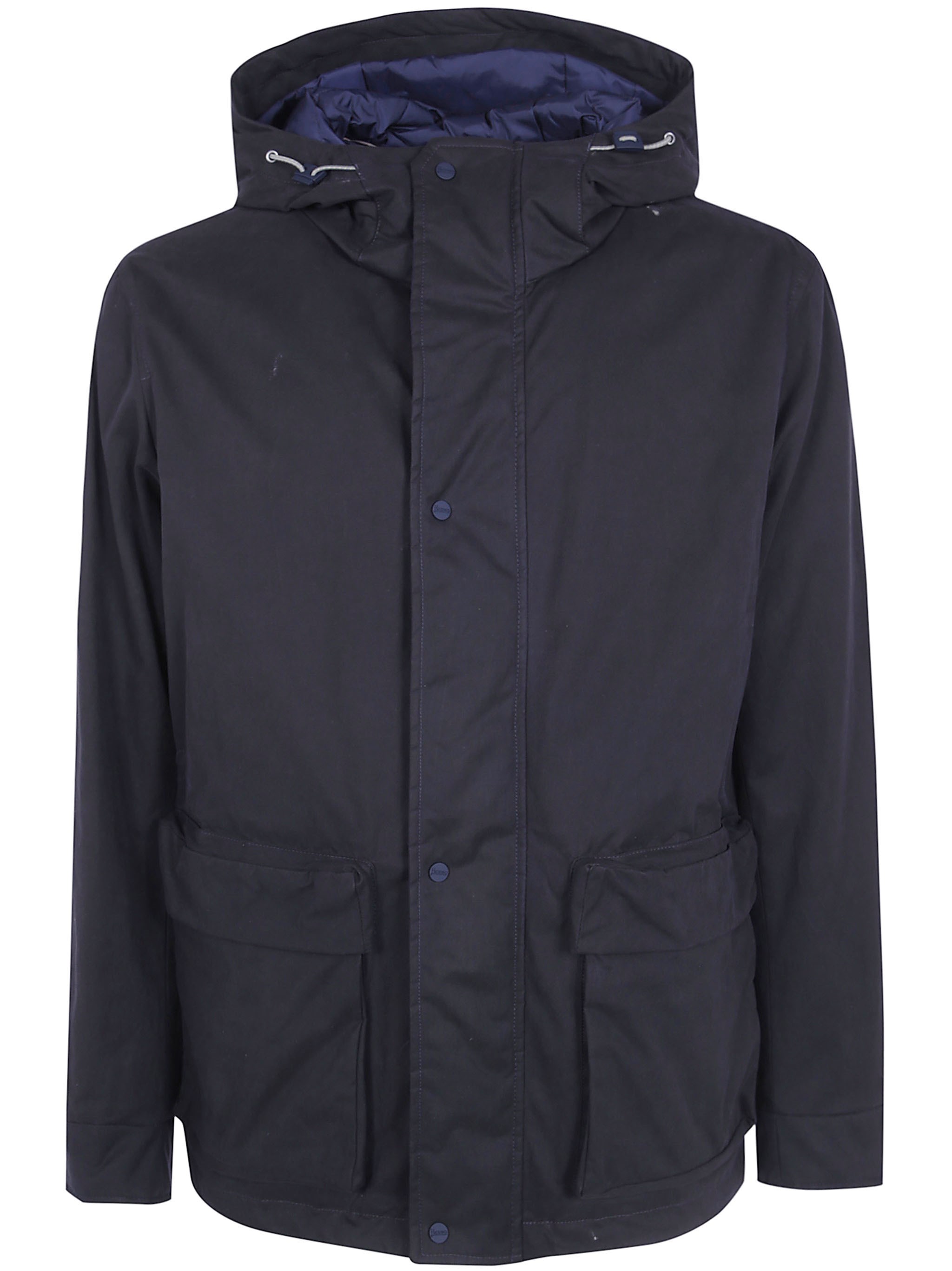 HERNO HERNO Jacket Hooded "Pi001413u.13314 9200 Blue Navy"　HERNO ヘルノ ジャケット フード付き 「Pi001413u.13314 9200 ブルーネイビー」