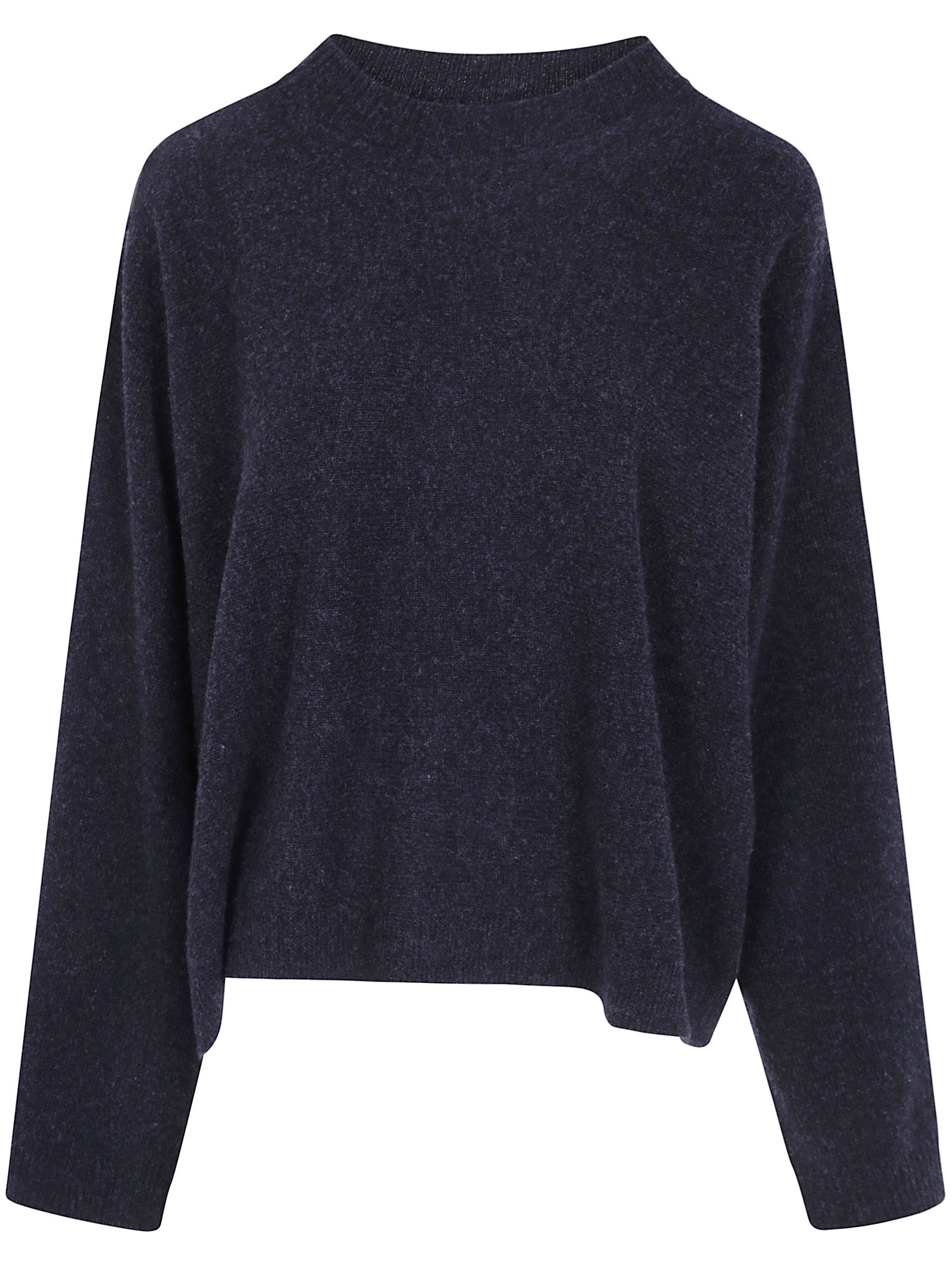 Sofie D Hoore Sweater C-neck Long Sleeves "maui" In Gray