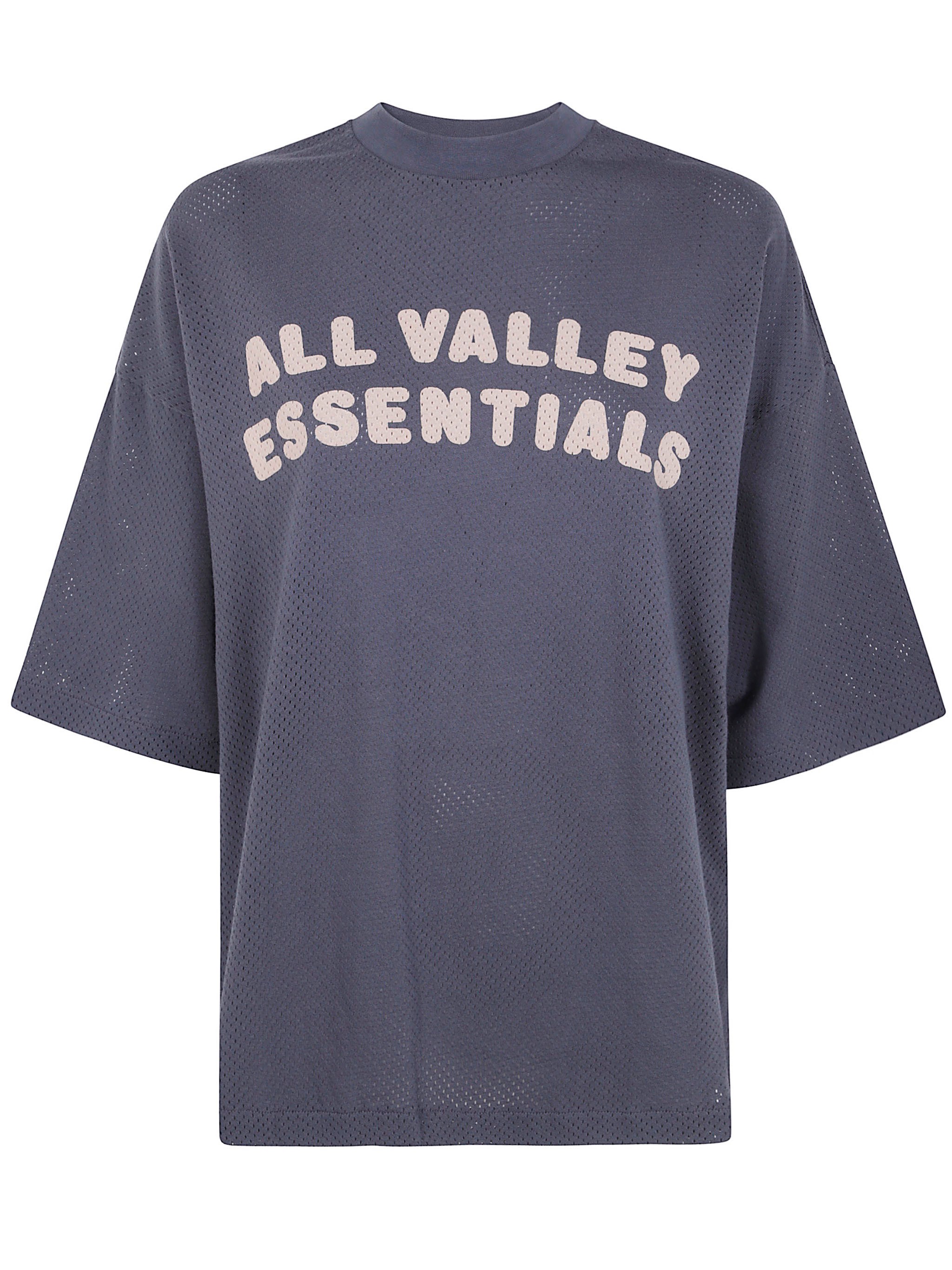 Essentials T-shirt Cotton "merch Tee" In Gray