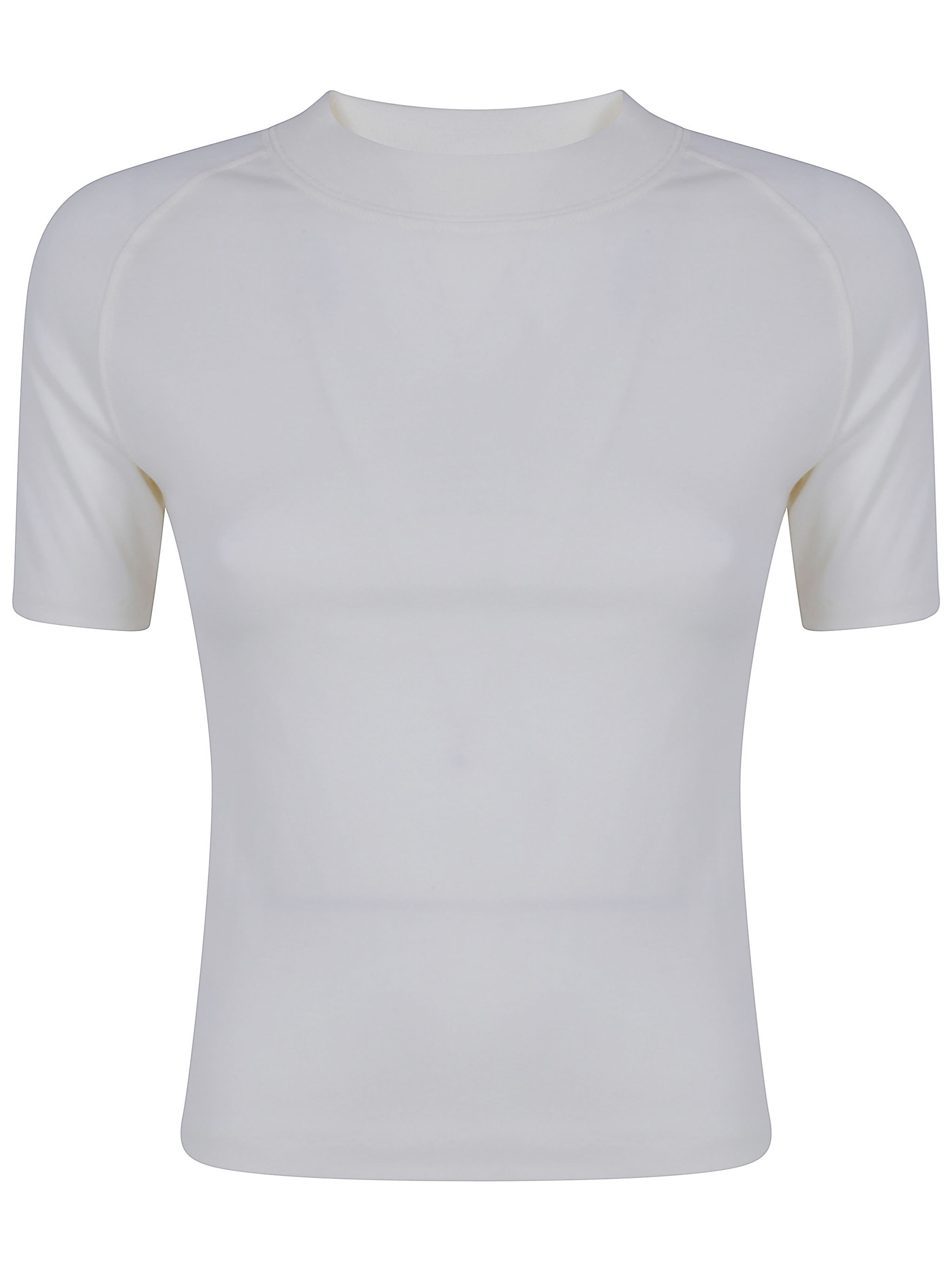 Essentials T-shirt White "womens Shrunken Baseball Tee"