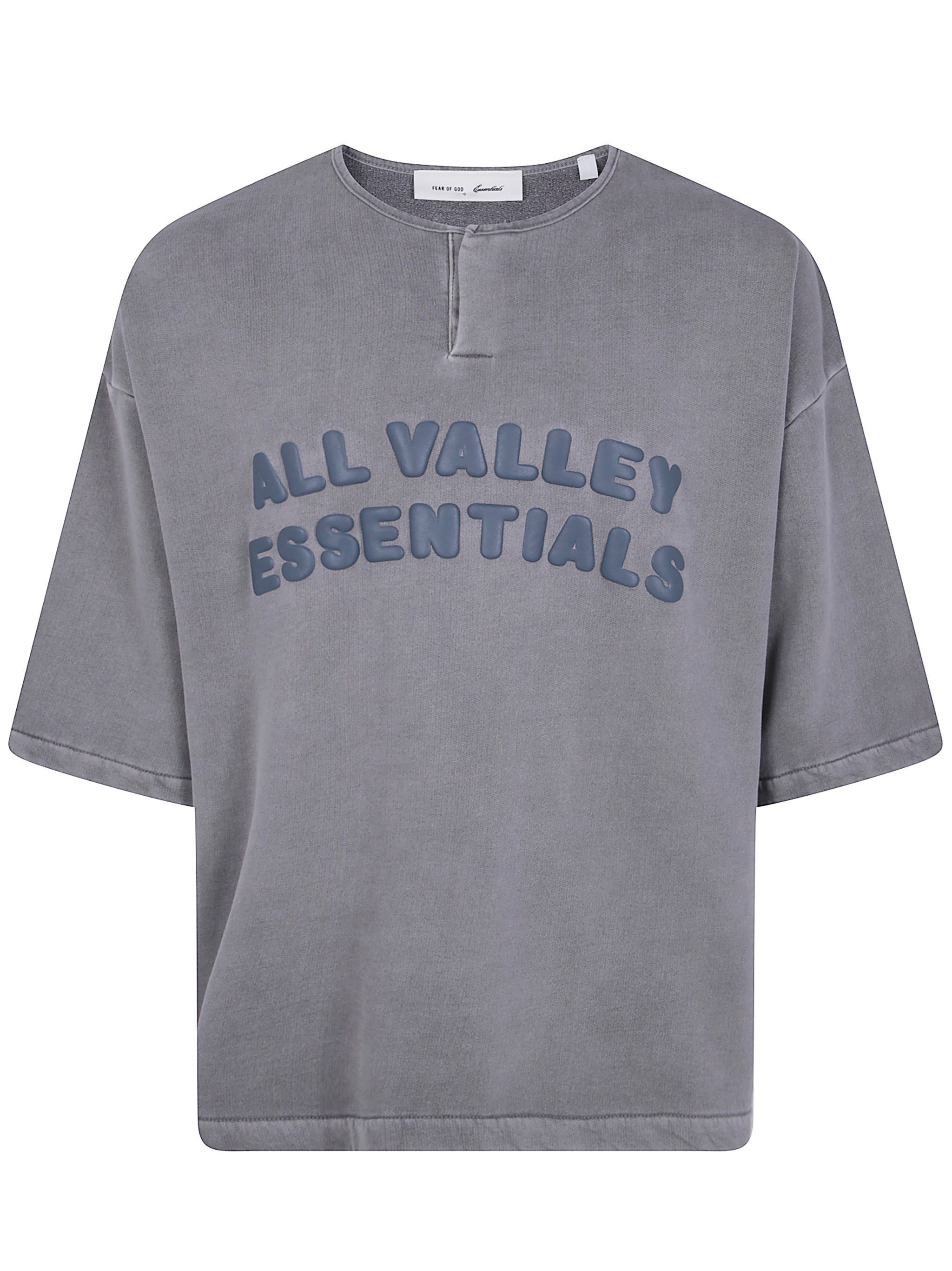 Fear of God FEAR OF GOD ESSENTIALS T-Shirt Short Sleeve "3/4" Henley Sweatshirt"　FEAR OF GOD ESSENTIALS Tシャツ 半袖 『3/4』ヘンリースウェットシャツ