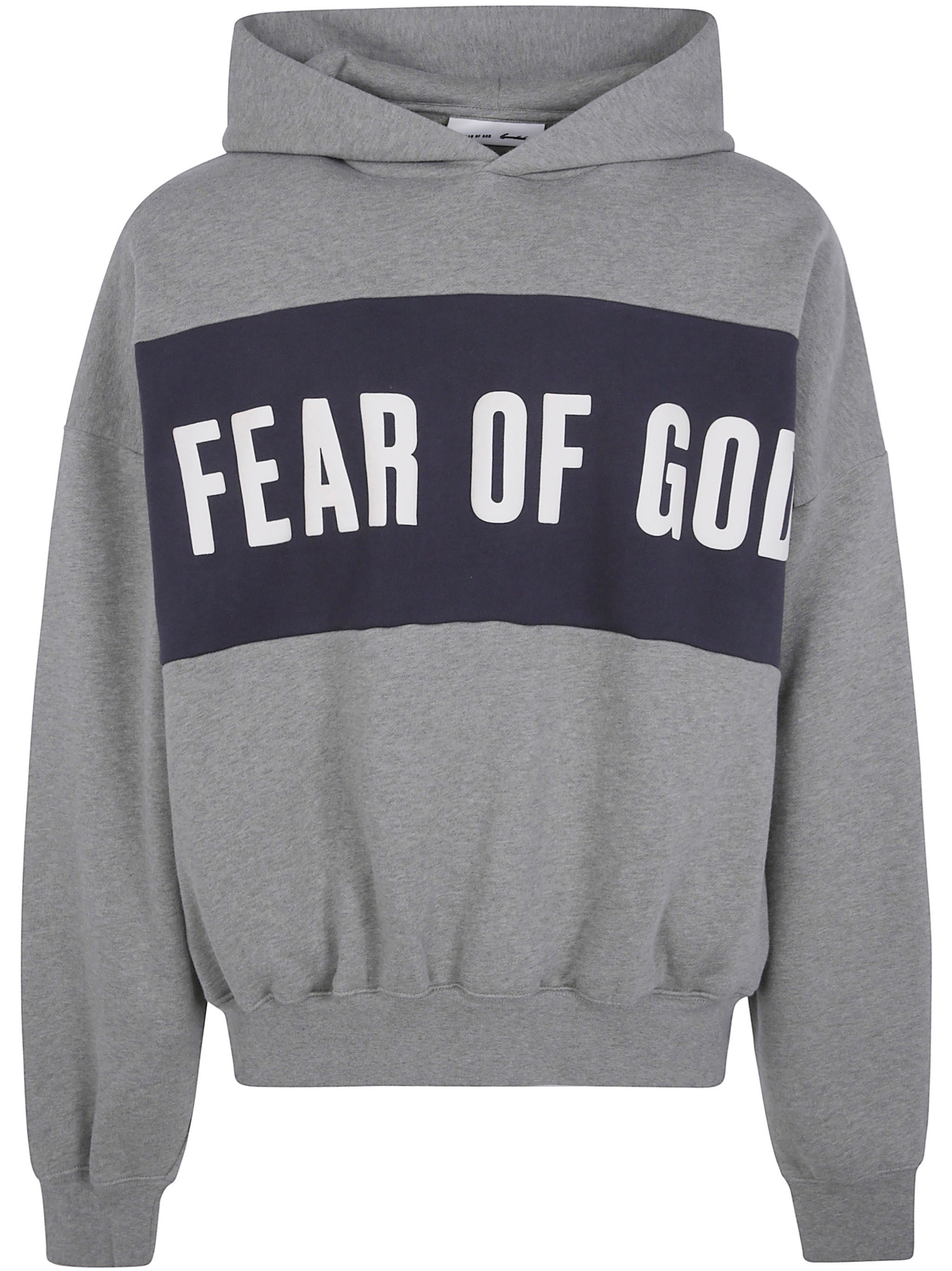 Fear of God FEAR OF GOD ESSENTIALS Sweatshirt Panelled "Cropped Relaxed Hoodie"　FEAR OF GOD ESSENTIALS スウェットパネル「クロップドリラックスパーカー」