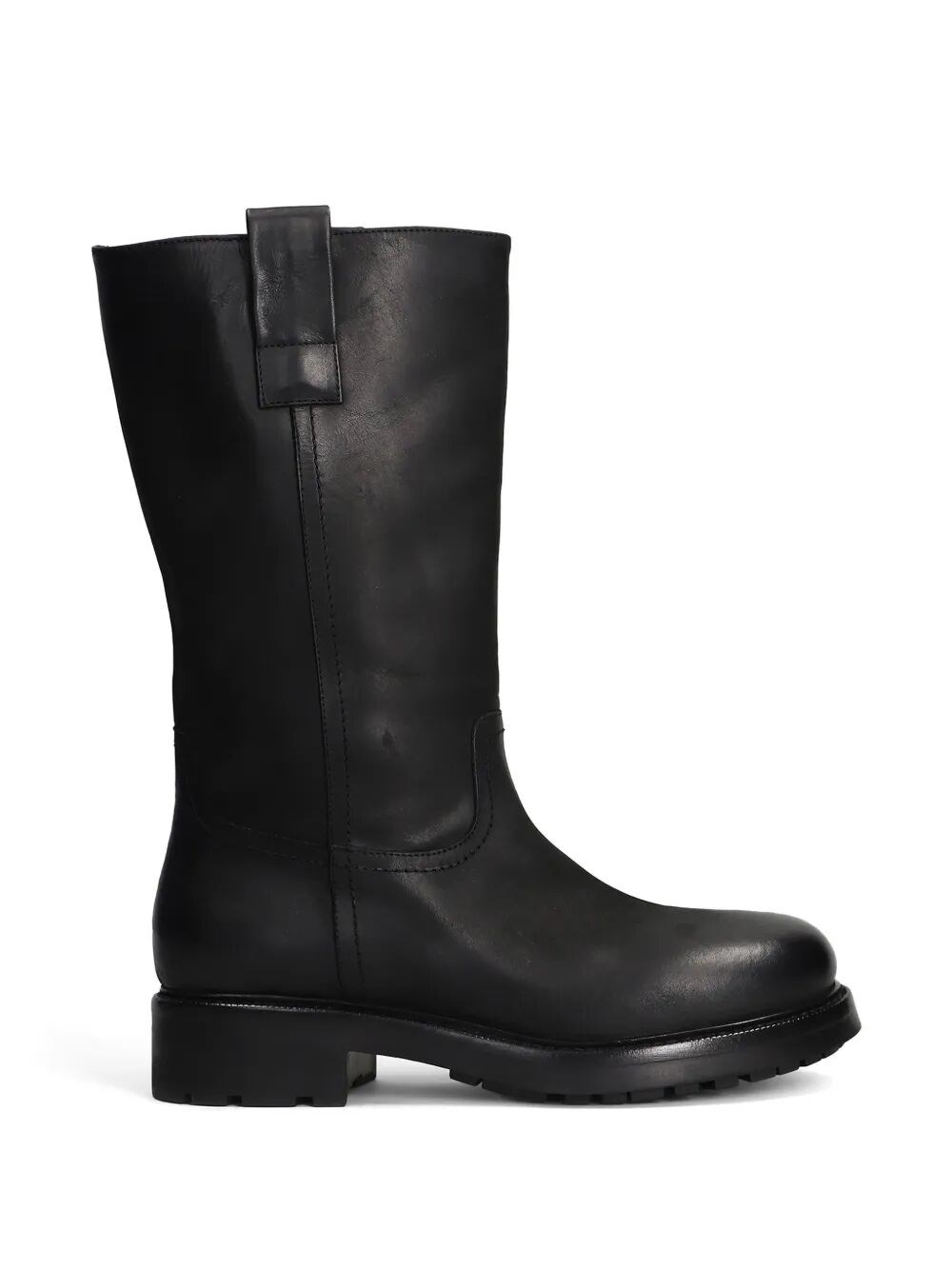 Strategia Boots Leather Black "boston"