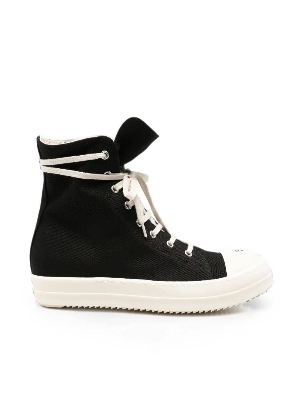 Rick Owens RICK OWENS DRKSHDW Trainers Black Denim Sneakers　RICK OWENS DRKSHDW トレーナー ブラック デニム スニーカー