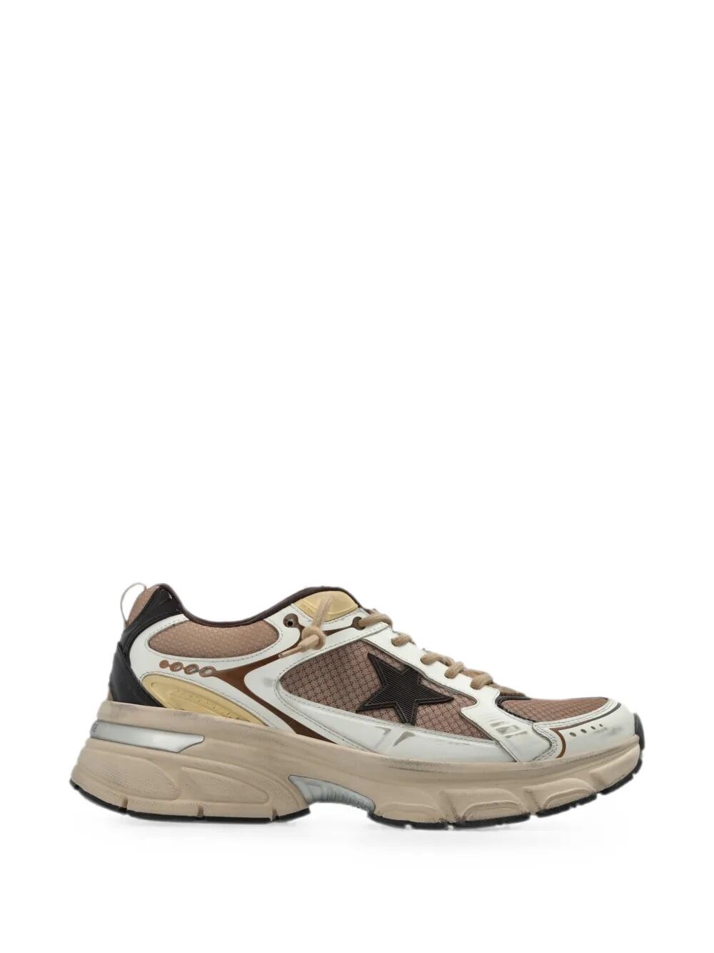 Golden Goose GOLDEN GOOSE Trainers Mesh Upper And Heel Leather Toe And Spur Tpu Sta　GOLDEN GOOSE トレーナー メッシュアッパーとヒール レザートゥと拍車 TPU Sta