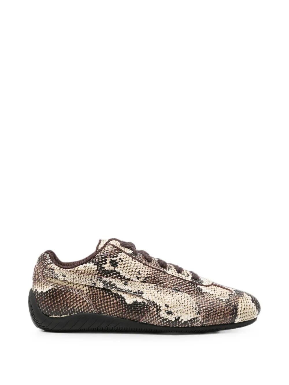 Puma Trainers Snake Skin "speedcat Snake" In Brown