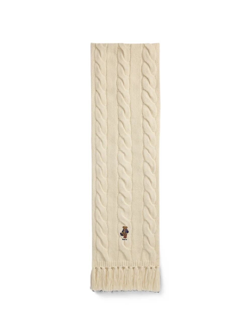 POLO RALPH LAUREN Scarf Wool Blend “Bear”