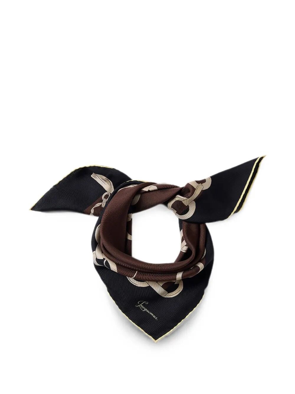 JACQUEMUS JACQUEMUS Foulard 100% Silk "Le Foulard Pampille"