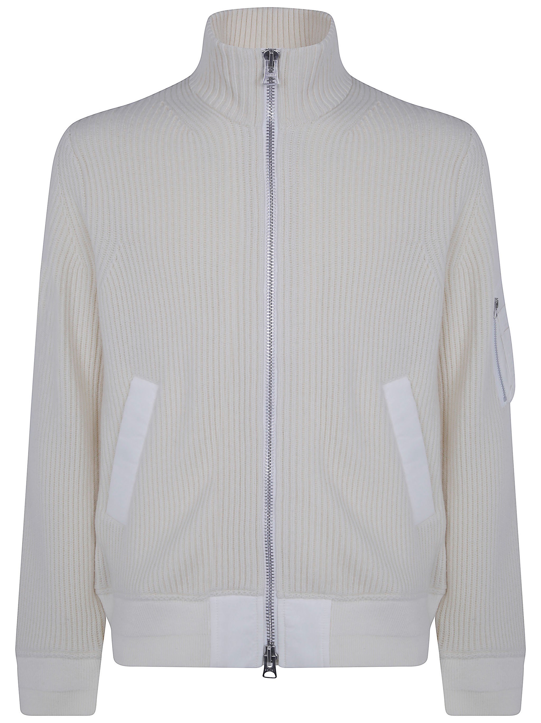 sacai SACAI Jacket Wool Knit Blouson　サカイ ジャケット ウールニットブルゾン