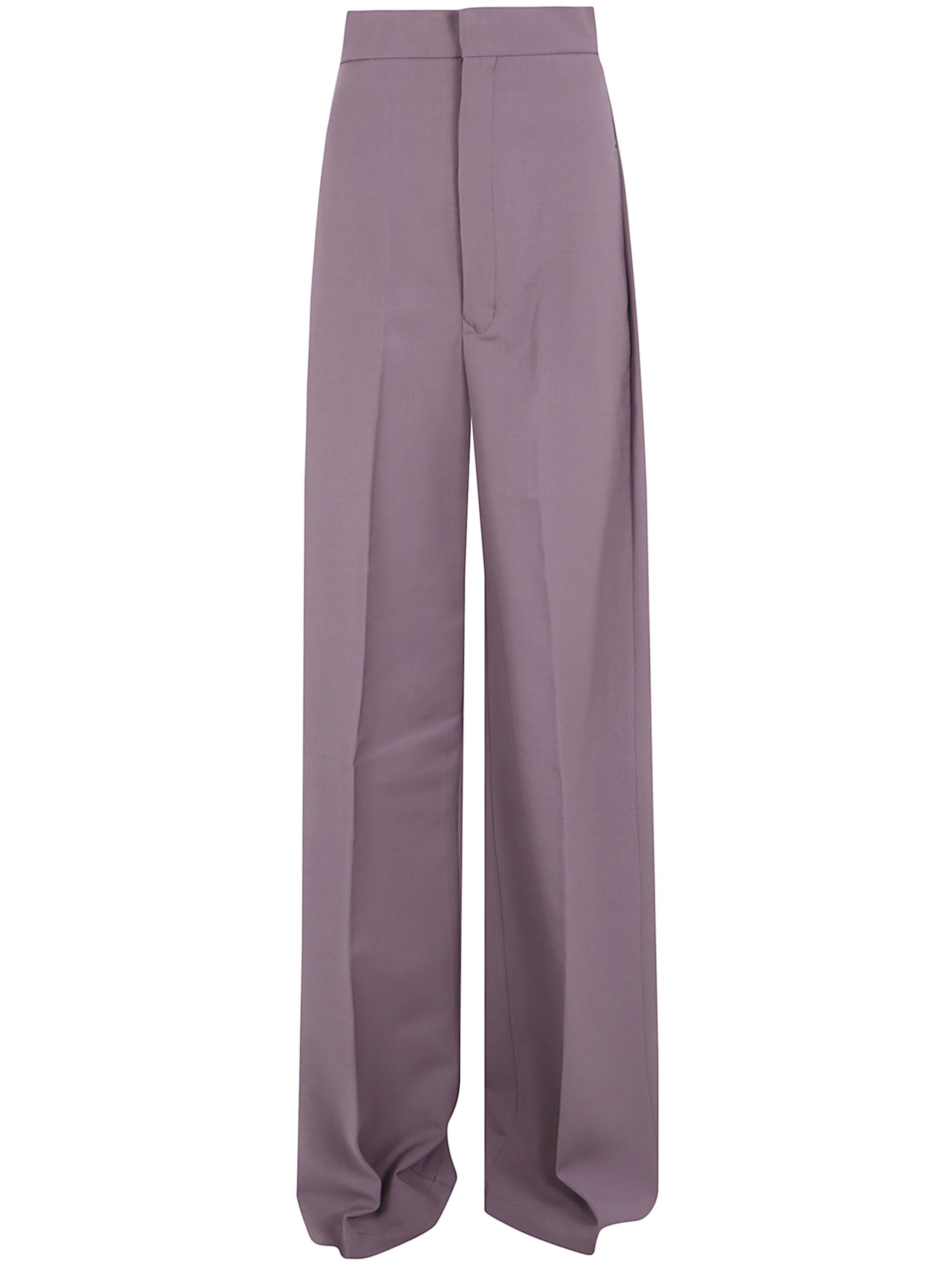 Rick Owens RICK OWENS Trousers Wool Pink "Dirt Cooper"　RICK OWENS トラウザーズ ウール ピンク "Dirt Cooper"