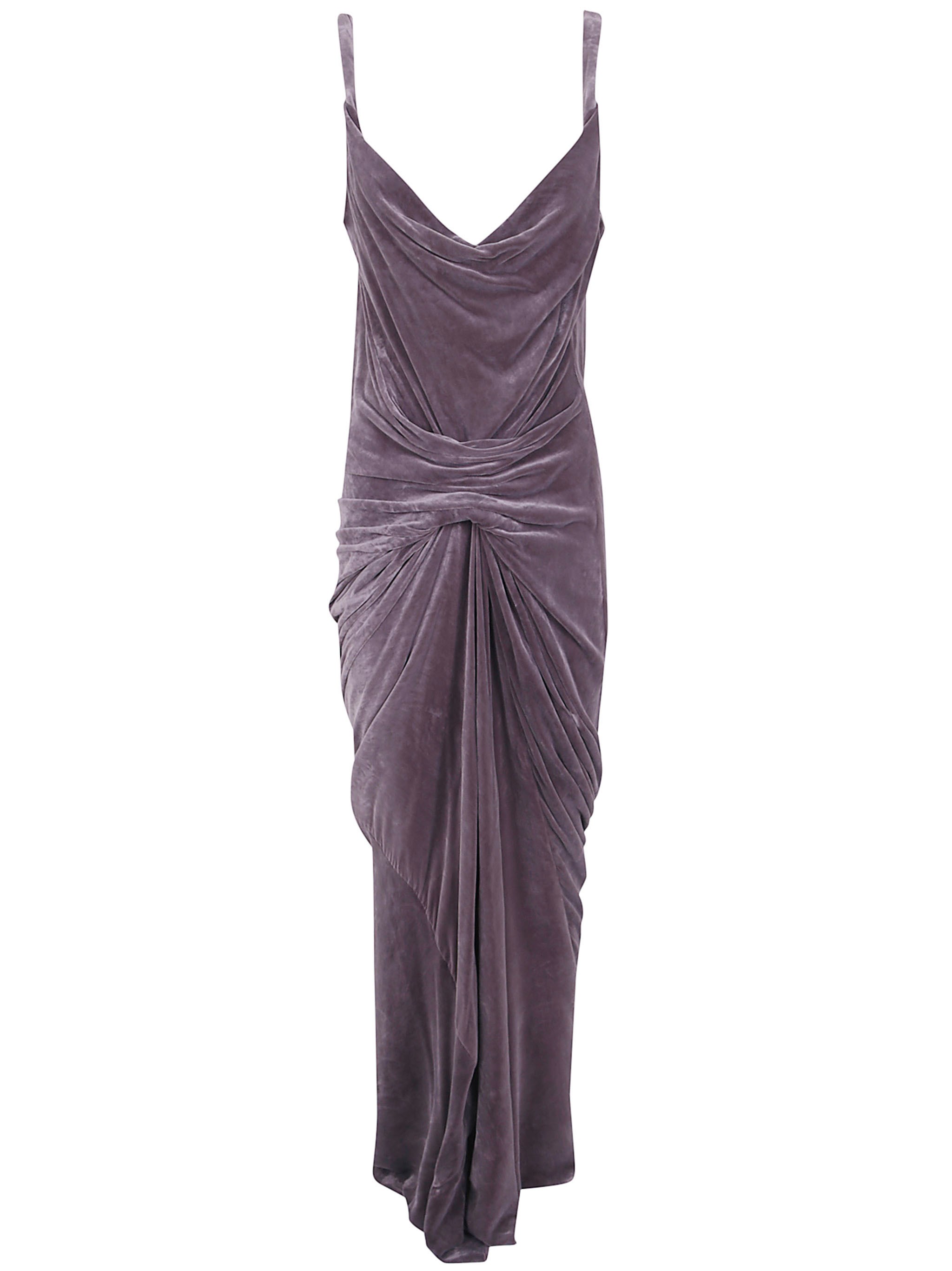 RICK OWENS Dress Draped "Strutter"