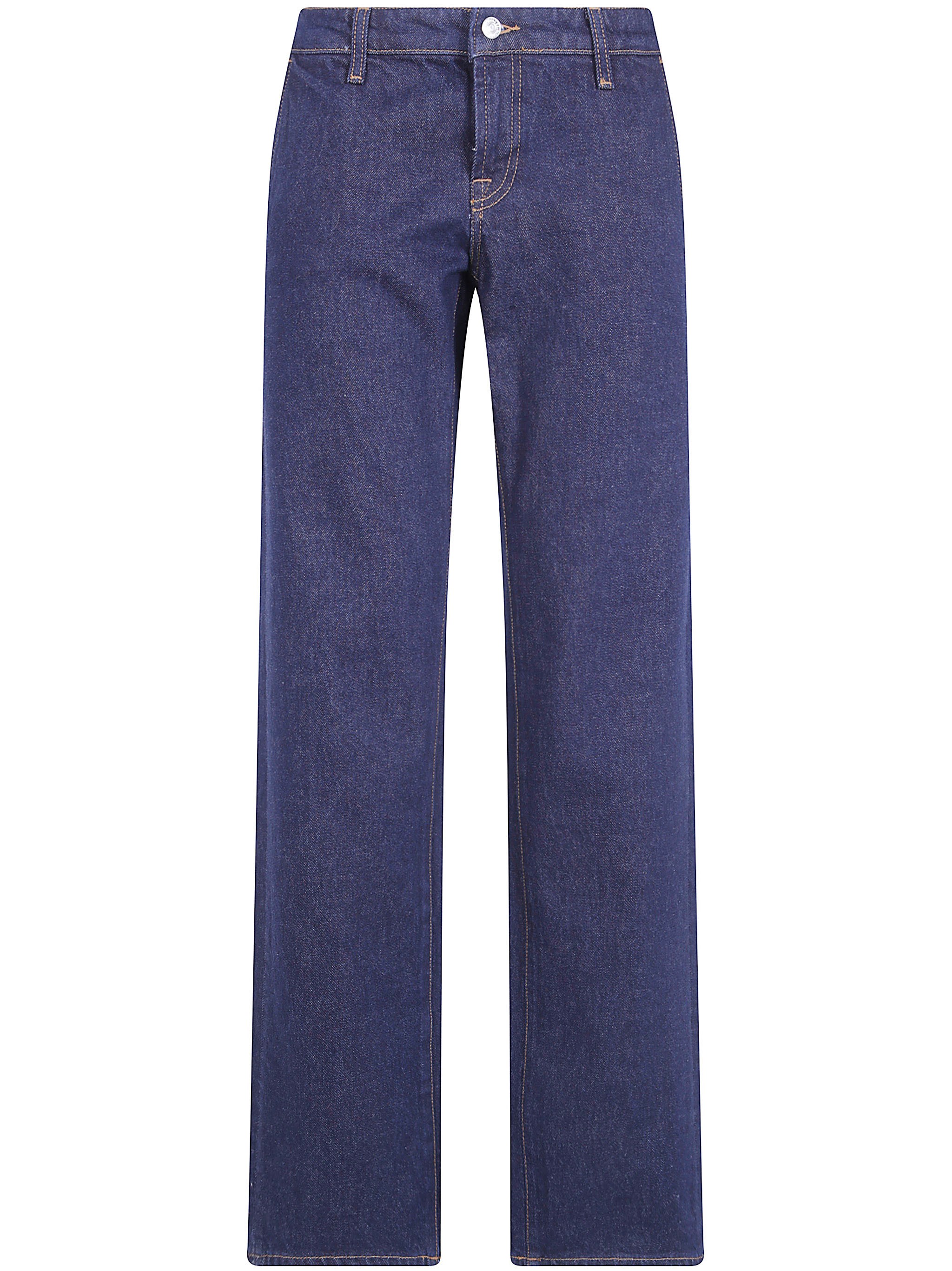SEVEN FOR ALL MANKIND Jeans Low Straight "Iron Blue With Chino Pocket"