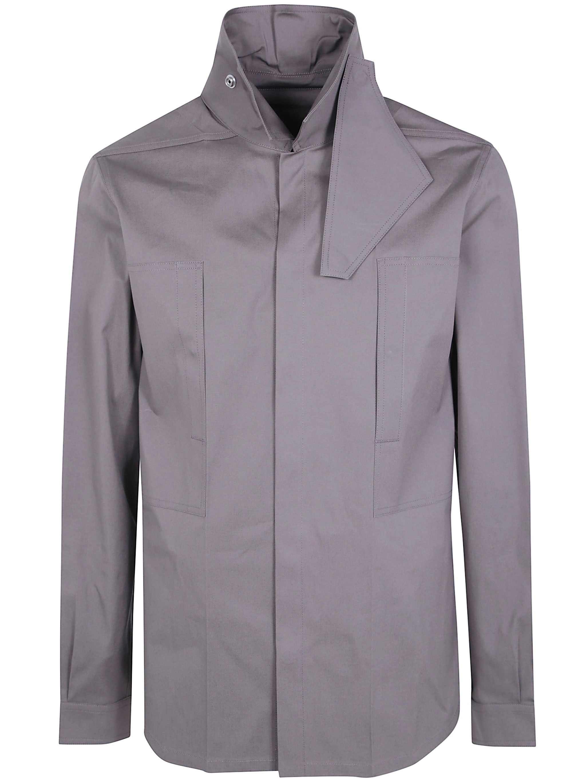Rick Owens RICK OWENS Jacket Cotton Blend "Outshirt"　RICK OWENS ジャケット コットンブレンド "アウトシャツ"