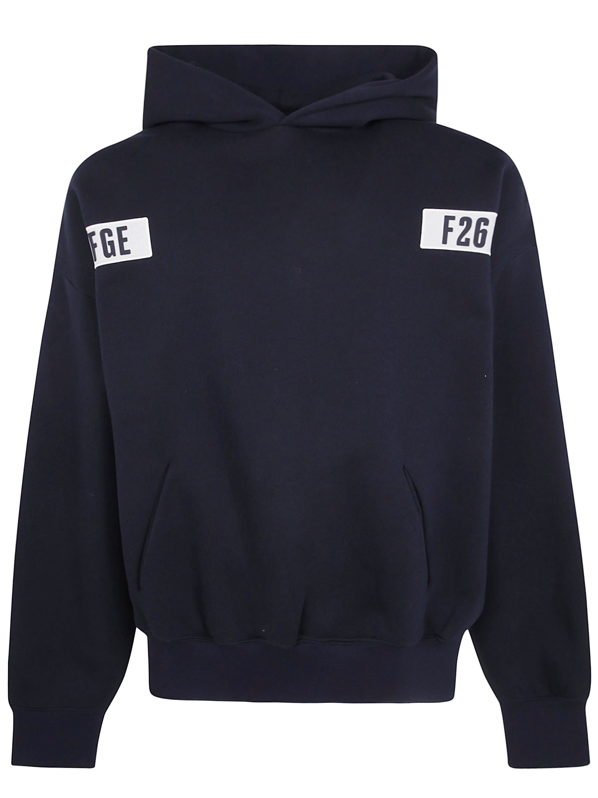 Fear of God FEAR OF GOD ESSENTIALS Sweatshirt Vintage Black "90'S" Hoodie　FEAR OF GOD ESSENTIALS スウェットシャツ ヴィンテージ ブラック "90'S" パーカー
