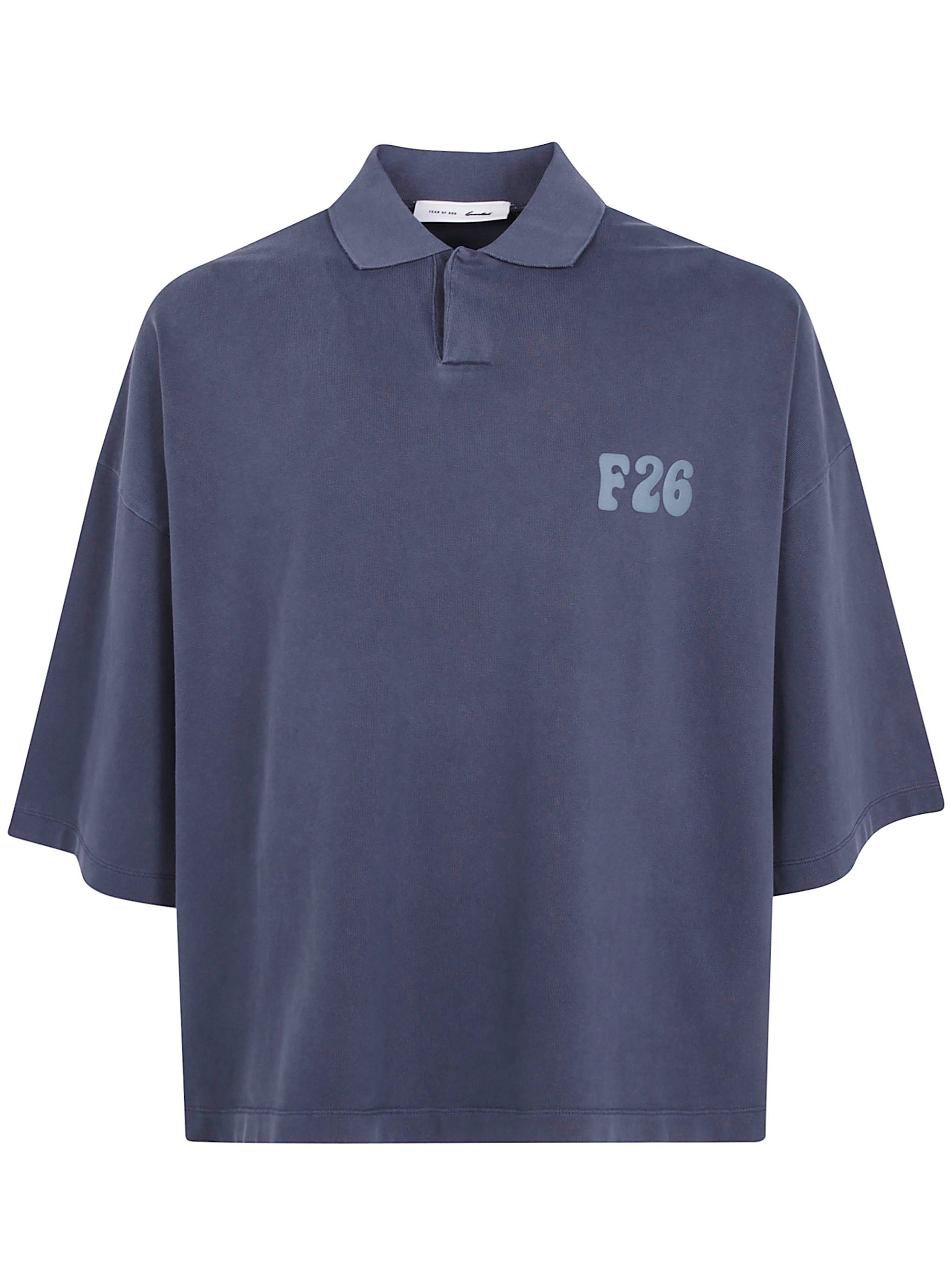 Fear of God FEAR OF GOD ESSENTIALS Sweater Cropped Polo　FEAR OF GOD ESSENTIALS セーター クロップド ポロシャツ