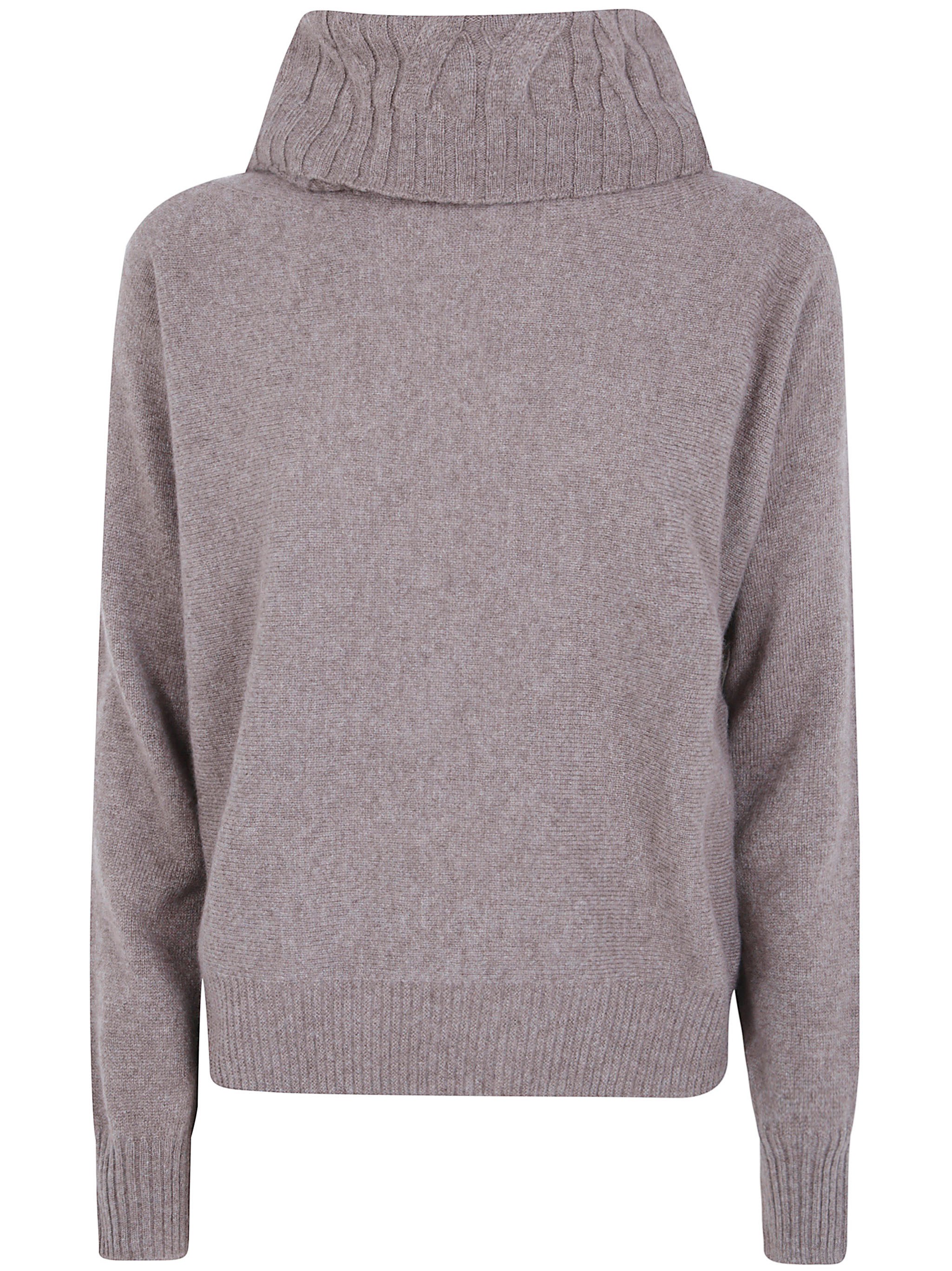 D. EXTERIOR Sweater Hooded “Cashmere Turtle Neck”