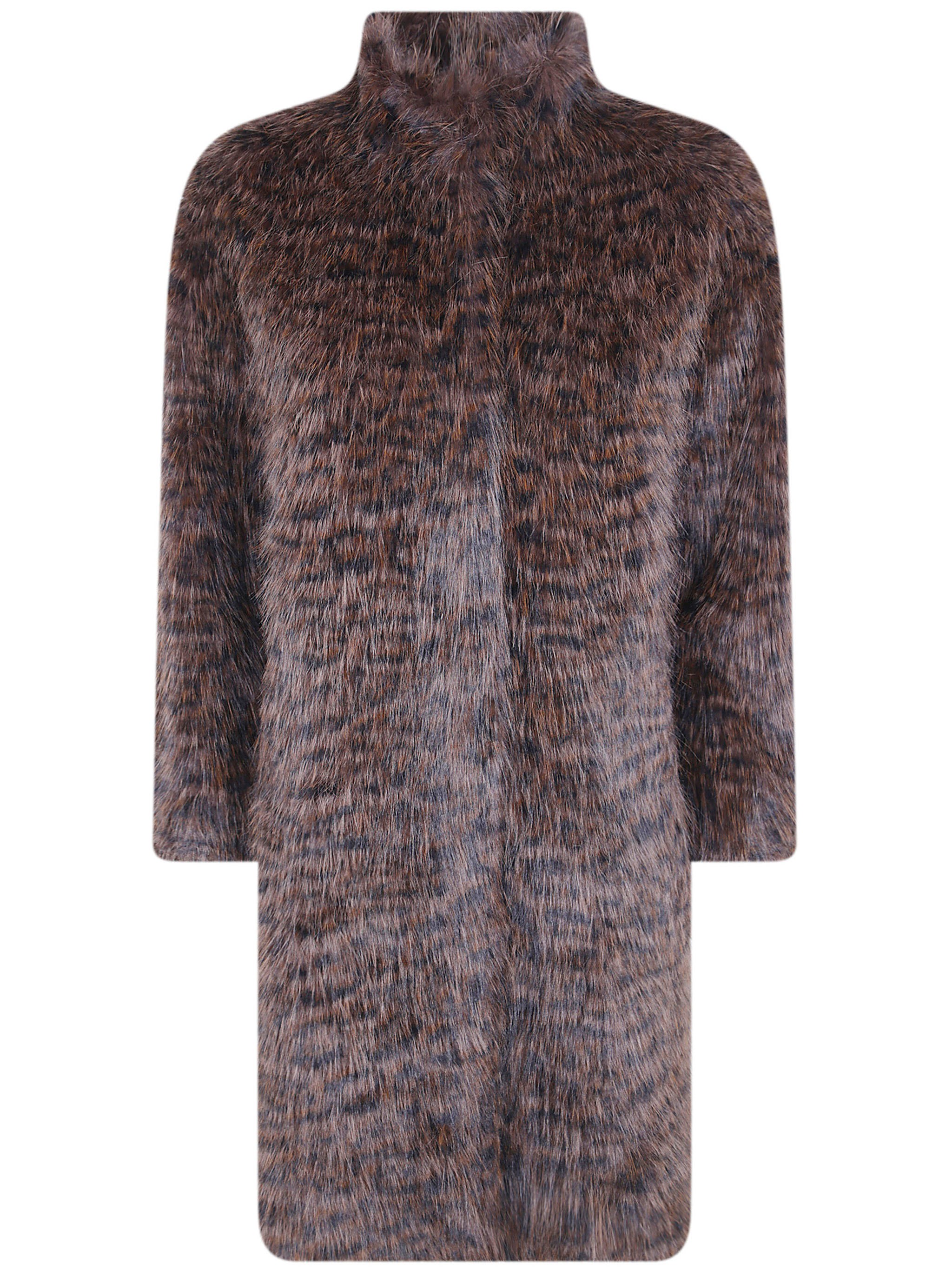 High Neck "Leop" Coat