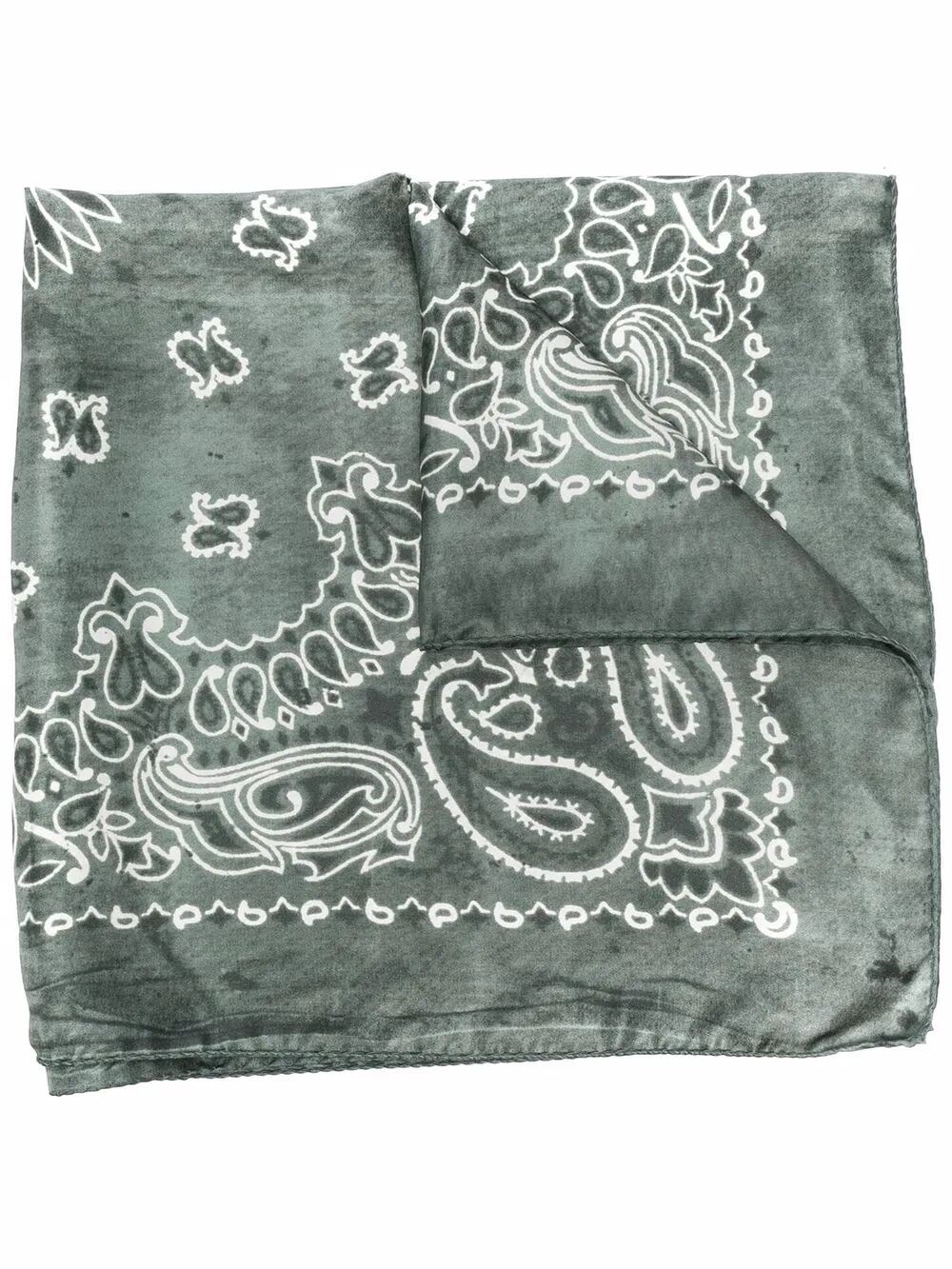 Golden Goose Scarf Paisley Print "Golden Foulard"