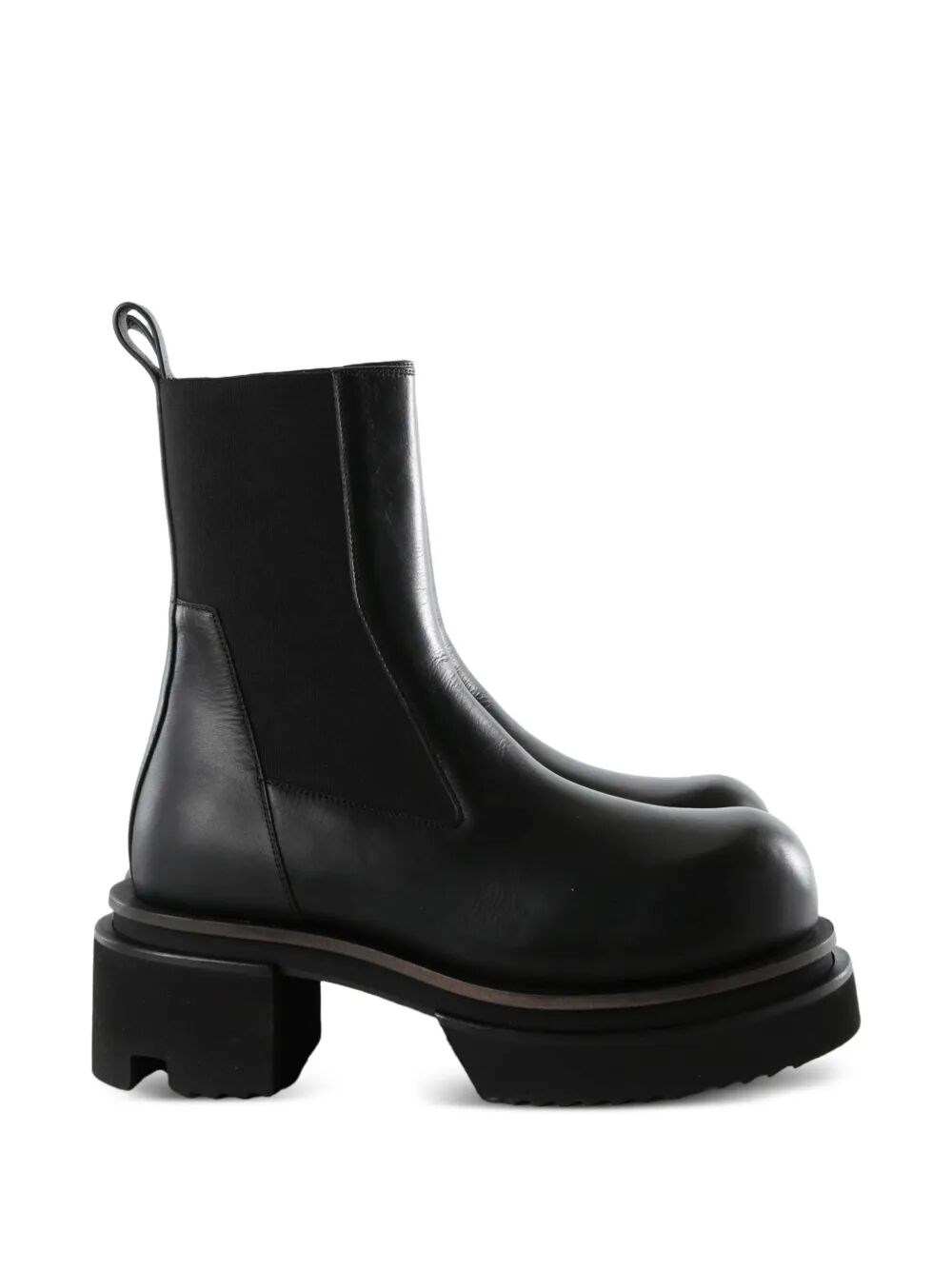Rick Owens RICK OWENS Boots Leather "Beatle Bogun"　RICK OWENS ブーツ レザー 「ビートルボーガン」