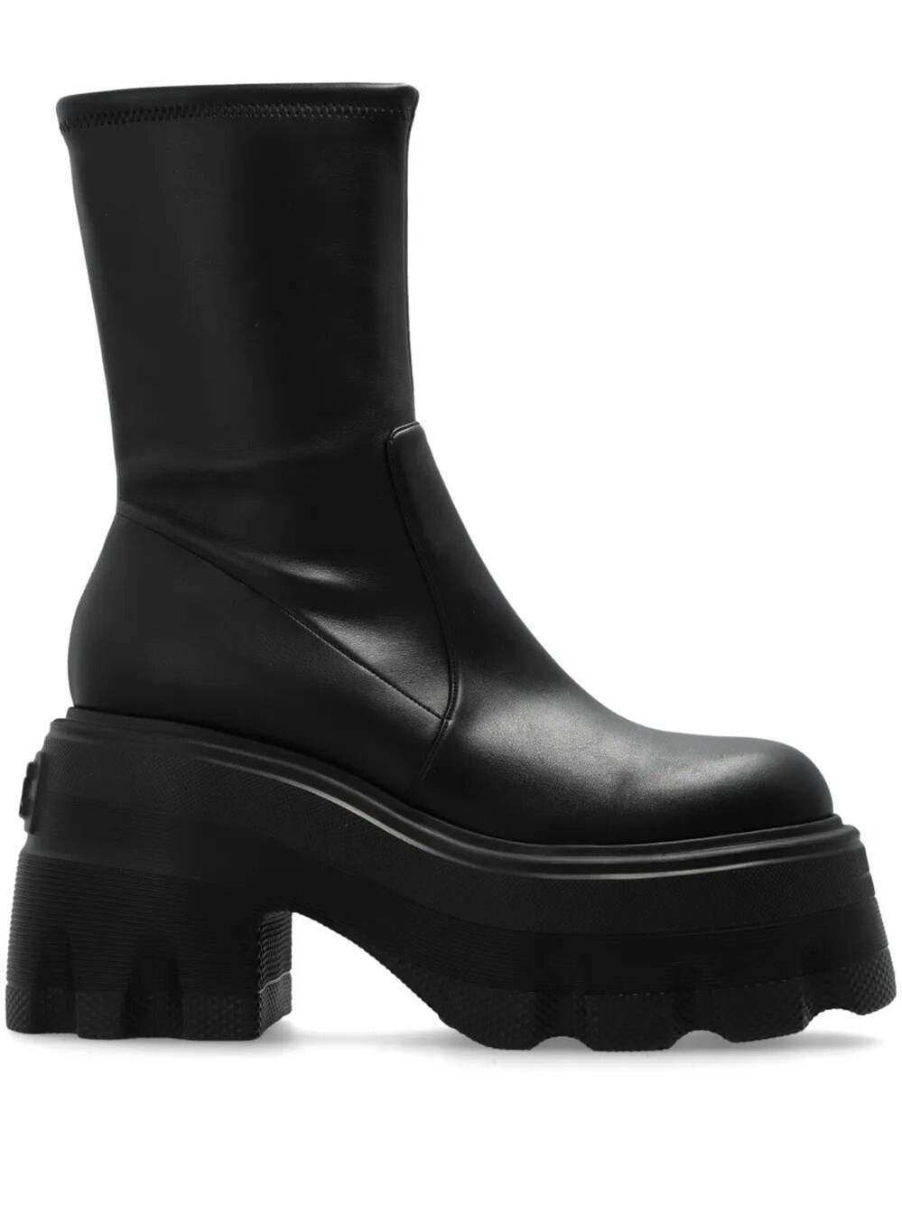 CASADEI Boots Platform Black "Malleolo Lab"
