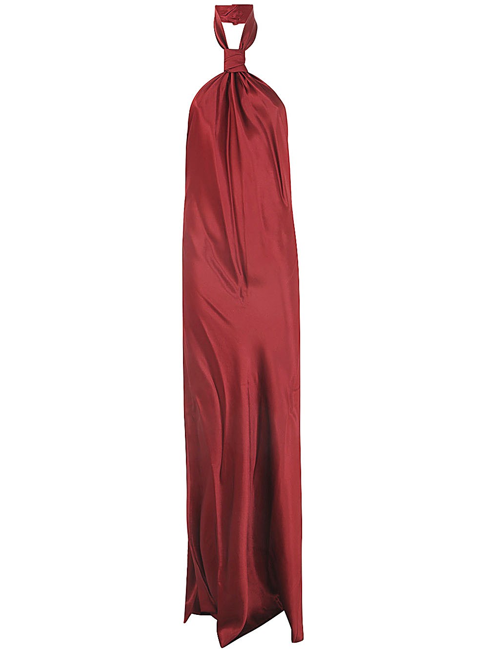 Ann Demeulemeester Dress Long Tied "ingeborg X" In Pink